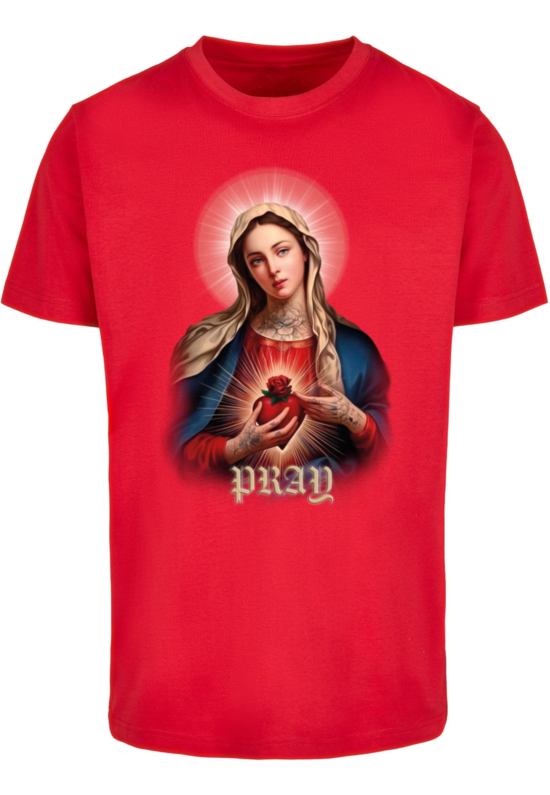 MisterTee T-Shirt "MisterTee Herren Praying Mary Tee", (1 tlg.) günstig online kaufen