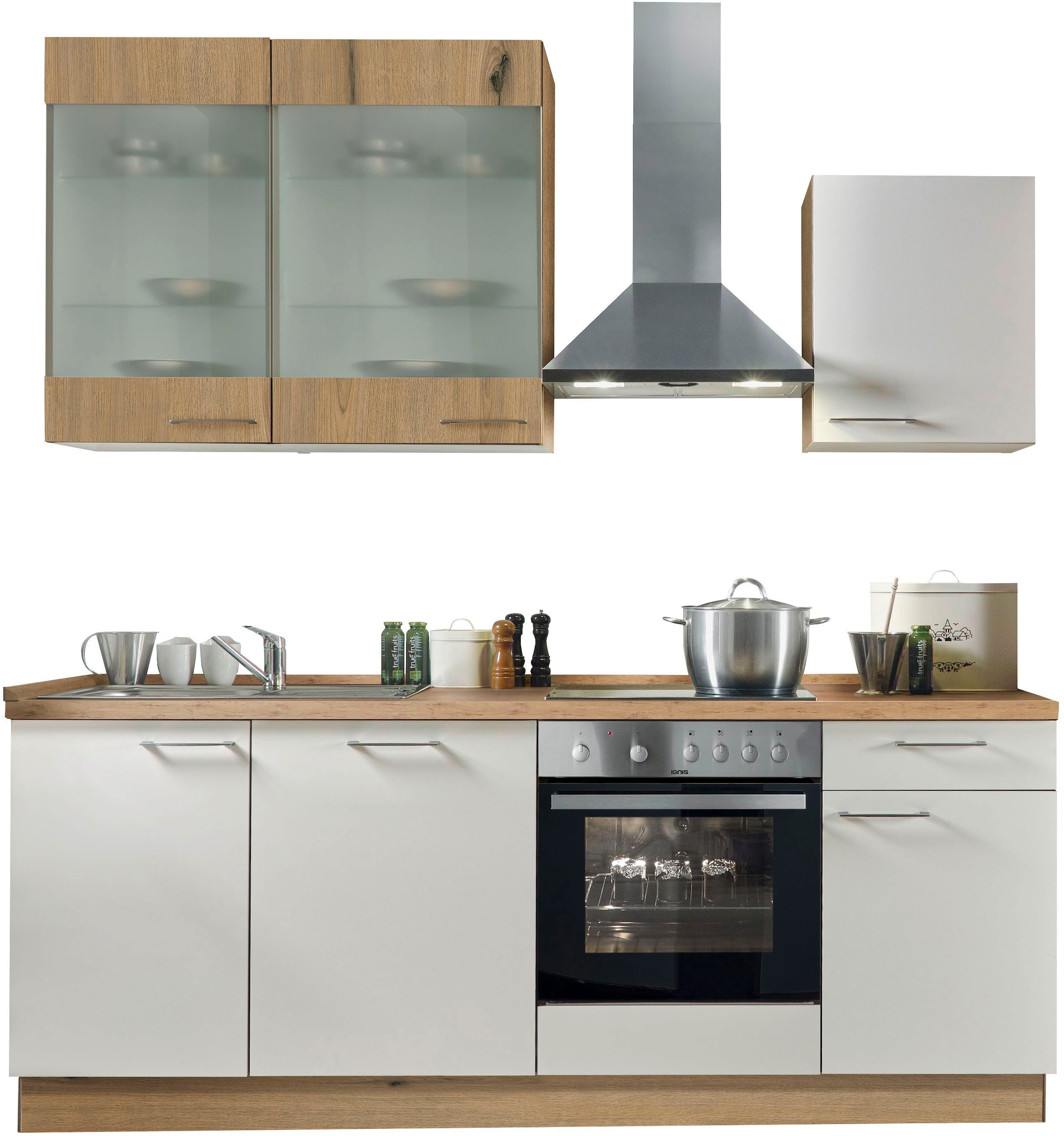 KOCHSTATION Küchenzeile ""KS-Trea", wahlw. mit E-Geräten & Geschirrspüler" günstig online kaufen