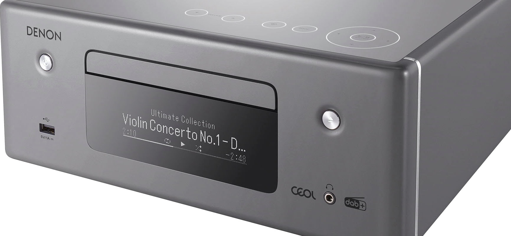 Denon Kompaktanlage »CEOL-N11DAB«, Bluetooth-LAN (Ethernet)-WLAN, Wecker-Sleep-Timer