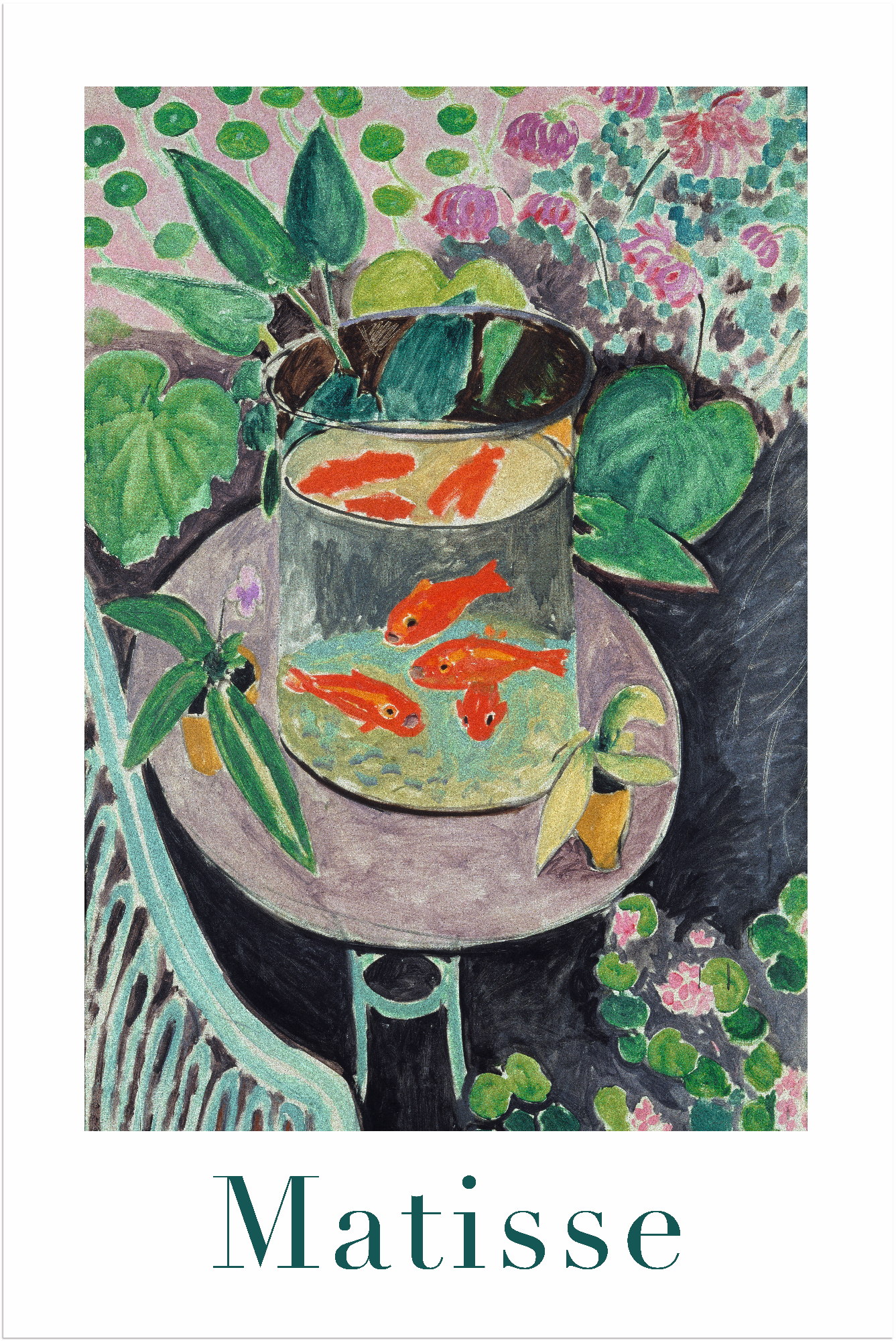 Artland Wandbild "Die Goldfische. 1911" Fisch 1 Stk. tlg. als Alubild, Leinwandbild, Poster, Wandaufkleber in verschied. Größen