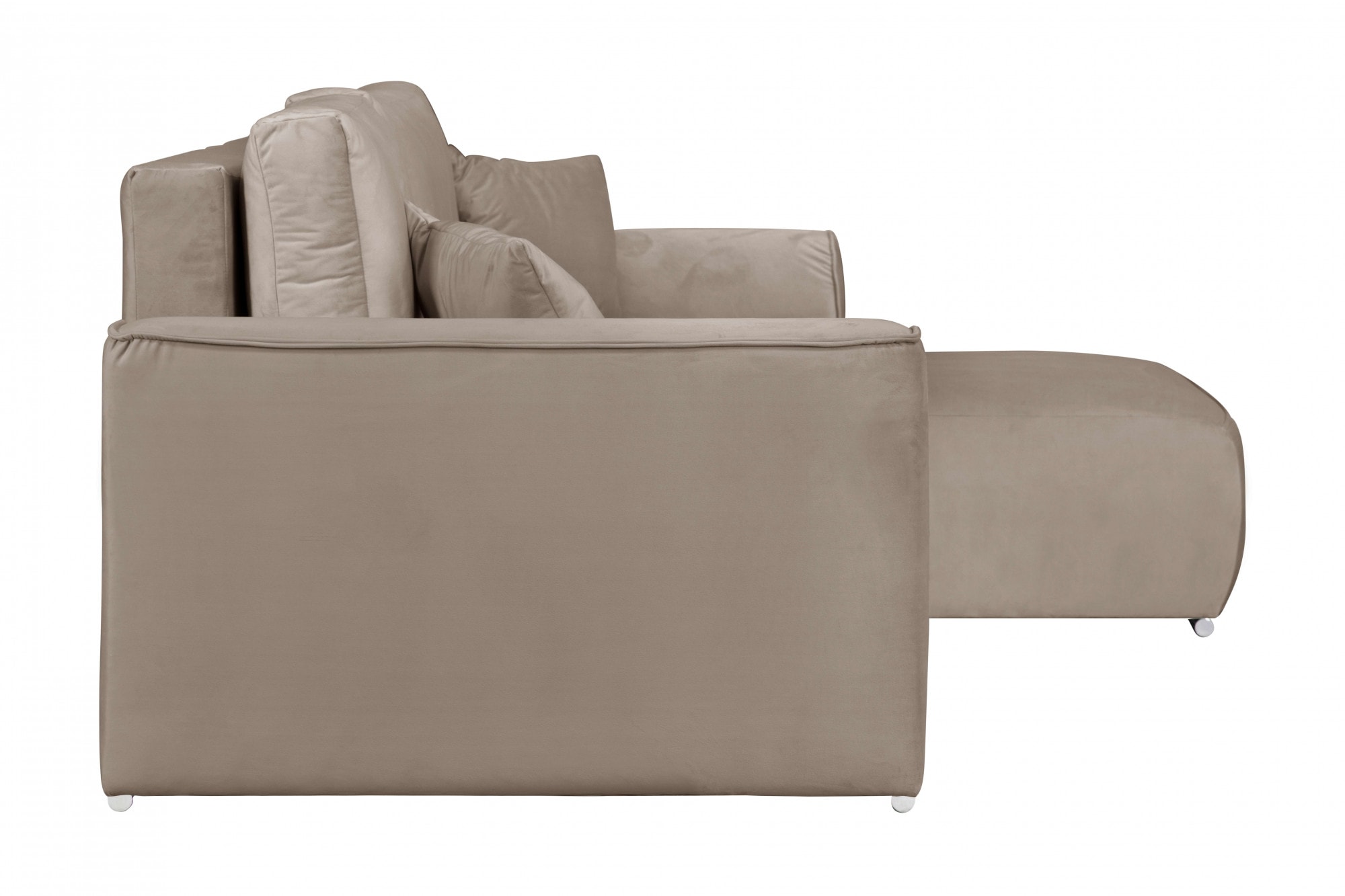 INOSIGN Ecksofa »BEATRICE optionale Schlafsofa mit Bettkasten, B/T/H: 265/170/86 cm«, L-Form, wahlweise auch mit Bettfunktion und Bettkasten