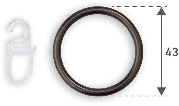 Good Life Gardinenring »ArtusNaos«, (10 St.), Gardinen-Ringe für 25mm Stange  auf Rechnung | BAUR