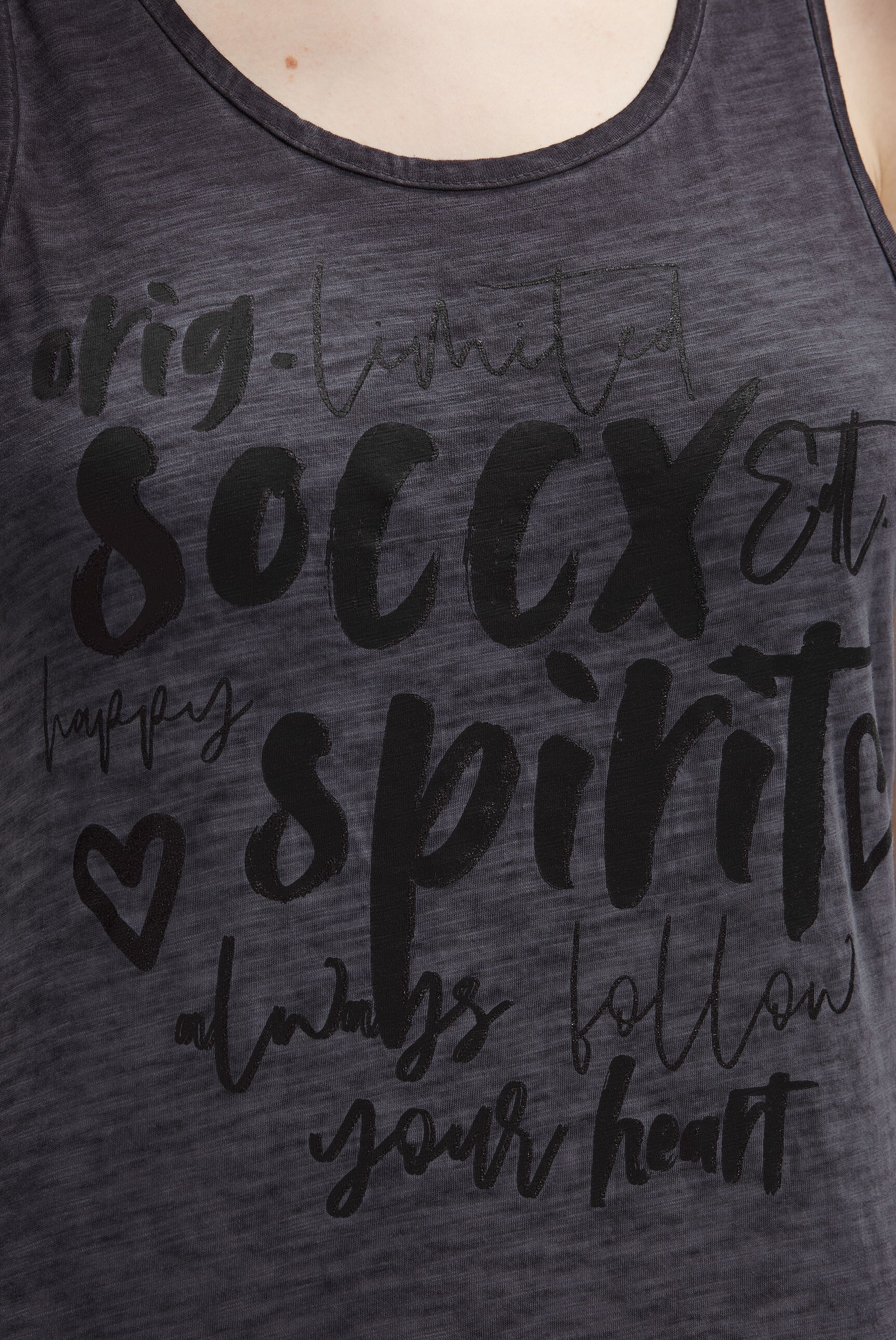 SOCCX Tanktop aus Baumwolle