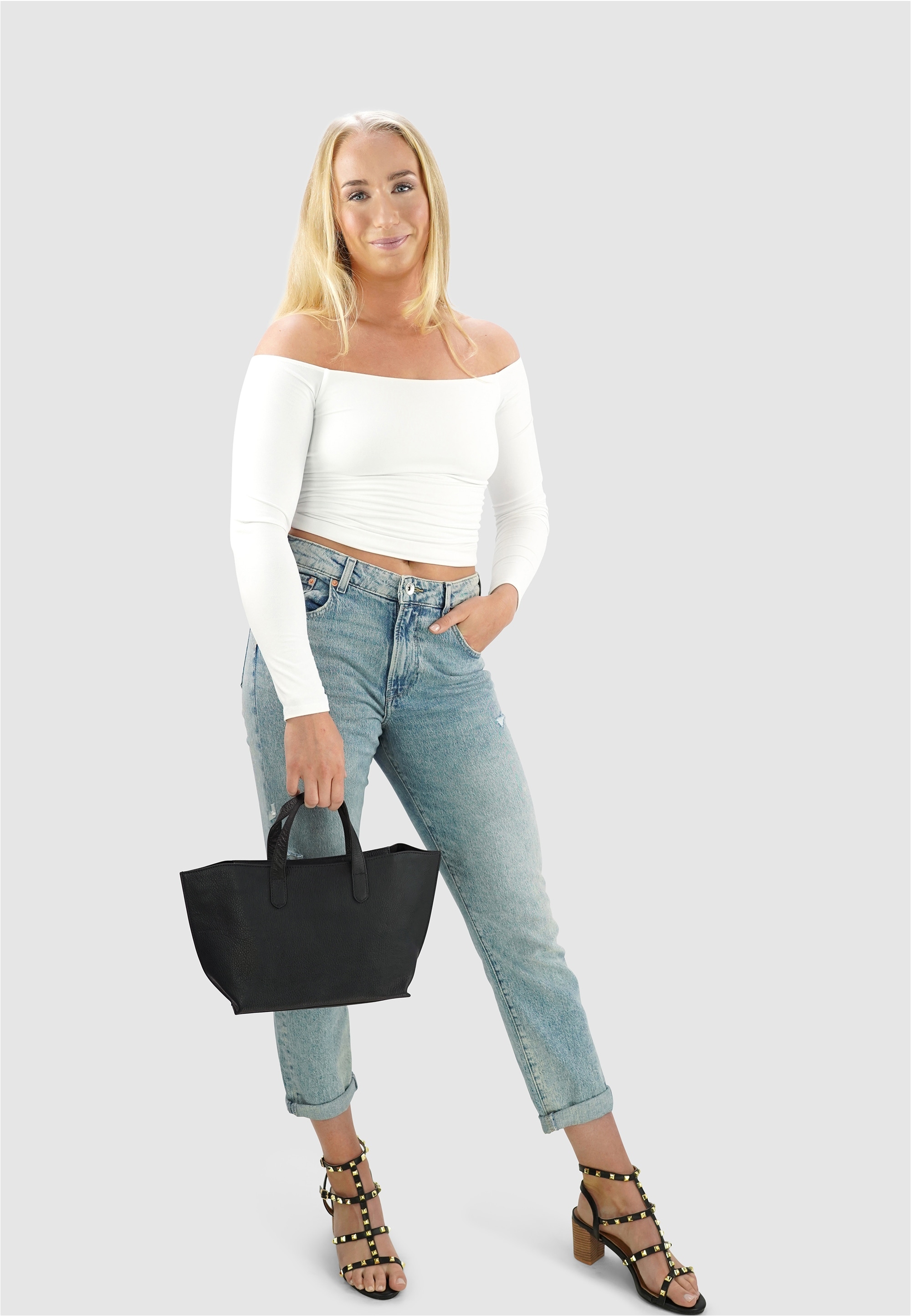 Harpa Henkeltasche »RACHEL« mit abnehmbarem Schulterriemen