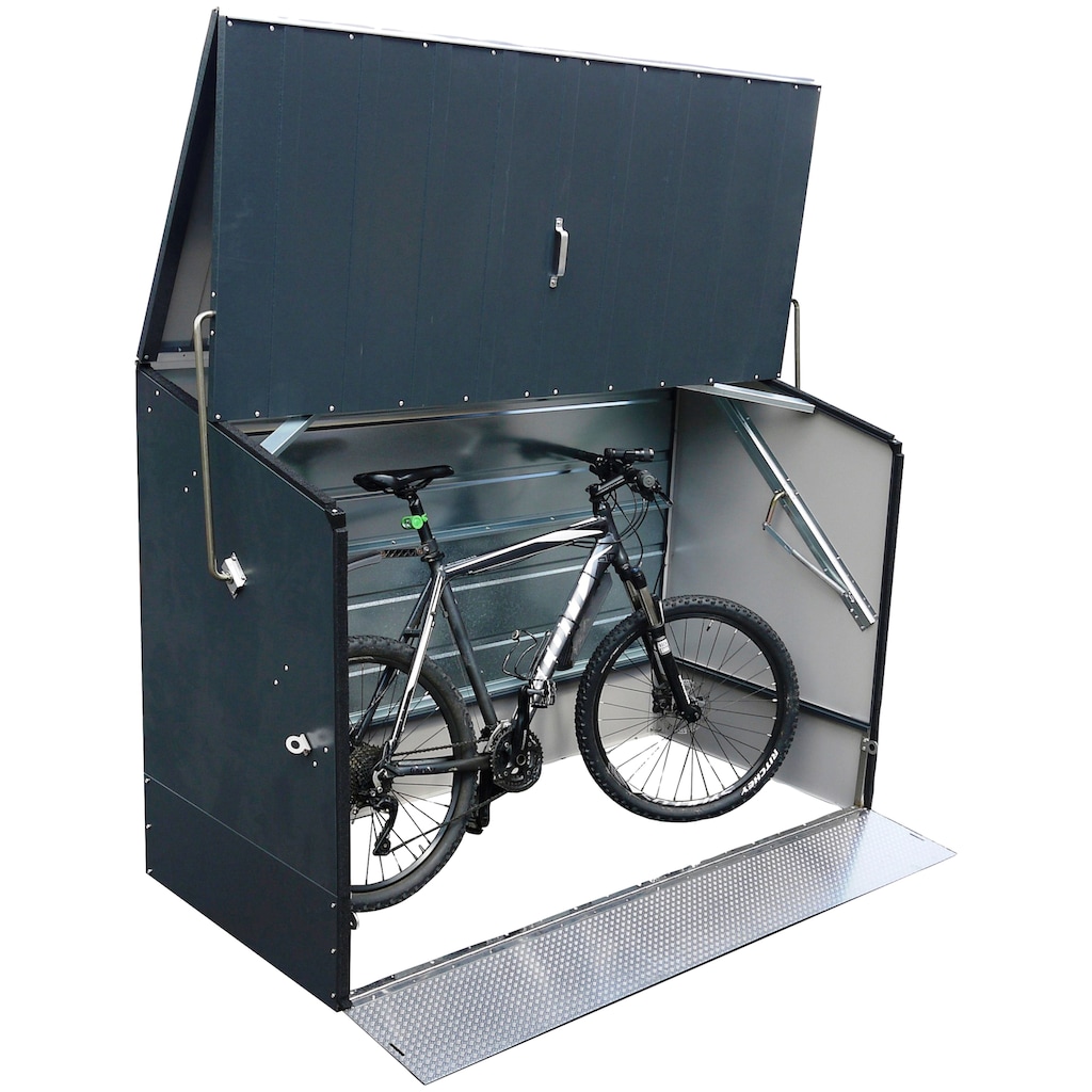 Trimetals Fahrradbox, BxTxH: 196x89x133 cm