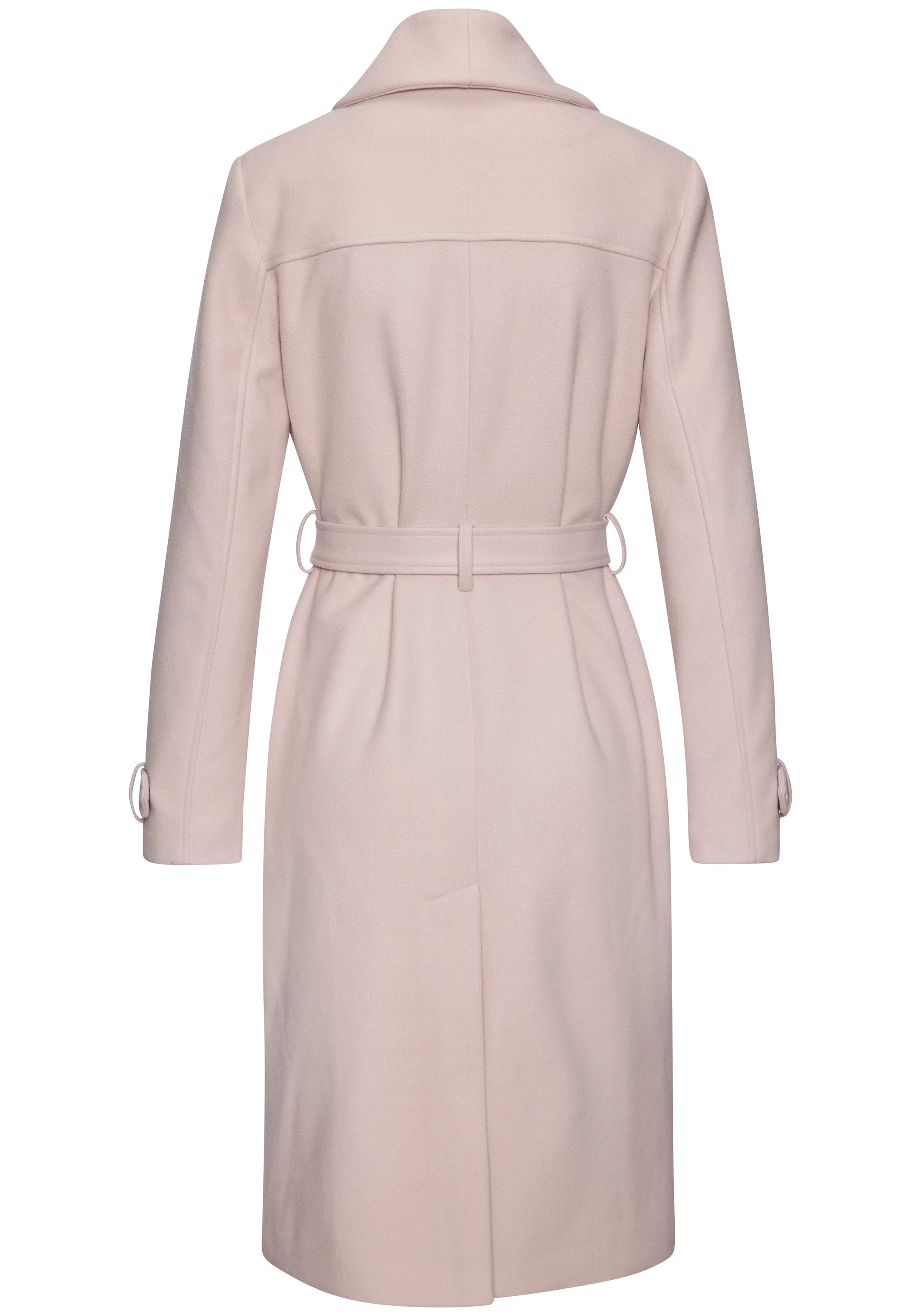LASCANA Langmantel , mit Bindegürtel und Taschen, eleganter Damenmantel