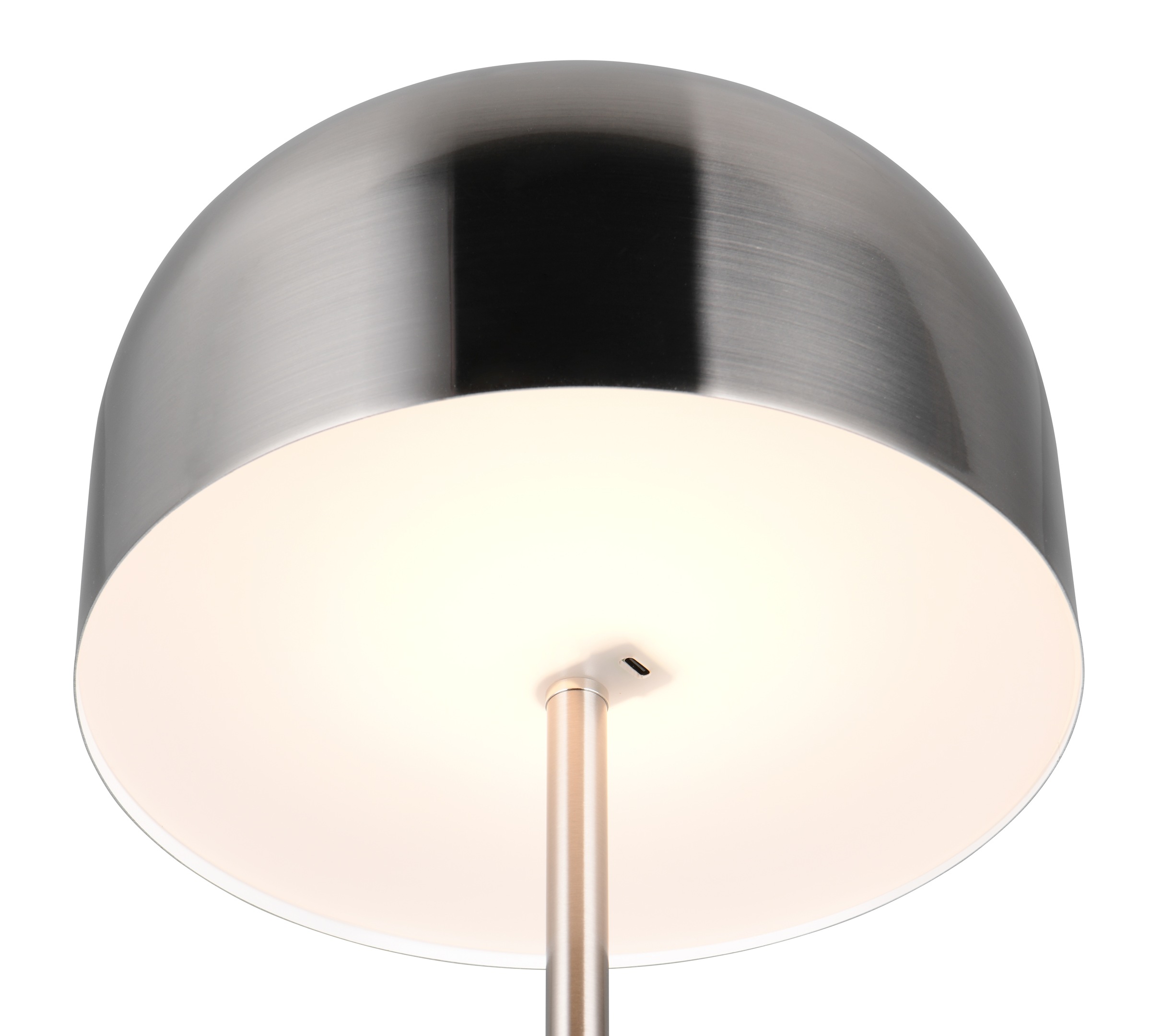 REALITY Leuchten LED Stehlampe »JEFF, Akku LED Stehleuchte mit USB, 2,5W 250 Lumen 3000K warmweiß«, 1 flammig, Leuchtmittel LED-Board | LED fest integriert, Akku LED Stehlampe mit Touchdimmer, USB-Anschluss Höhe max 147 cm