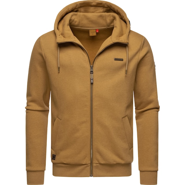 Ragwear Kapuzensweatjacke »Natte Zip«, Herren Basic Sweatjacke mit Kapuze ▷  kaufen | BAUR