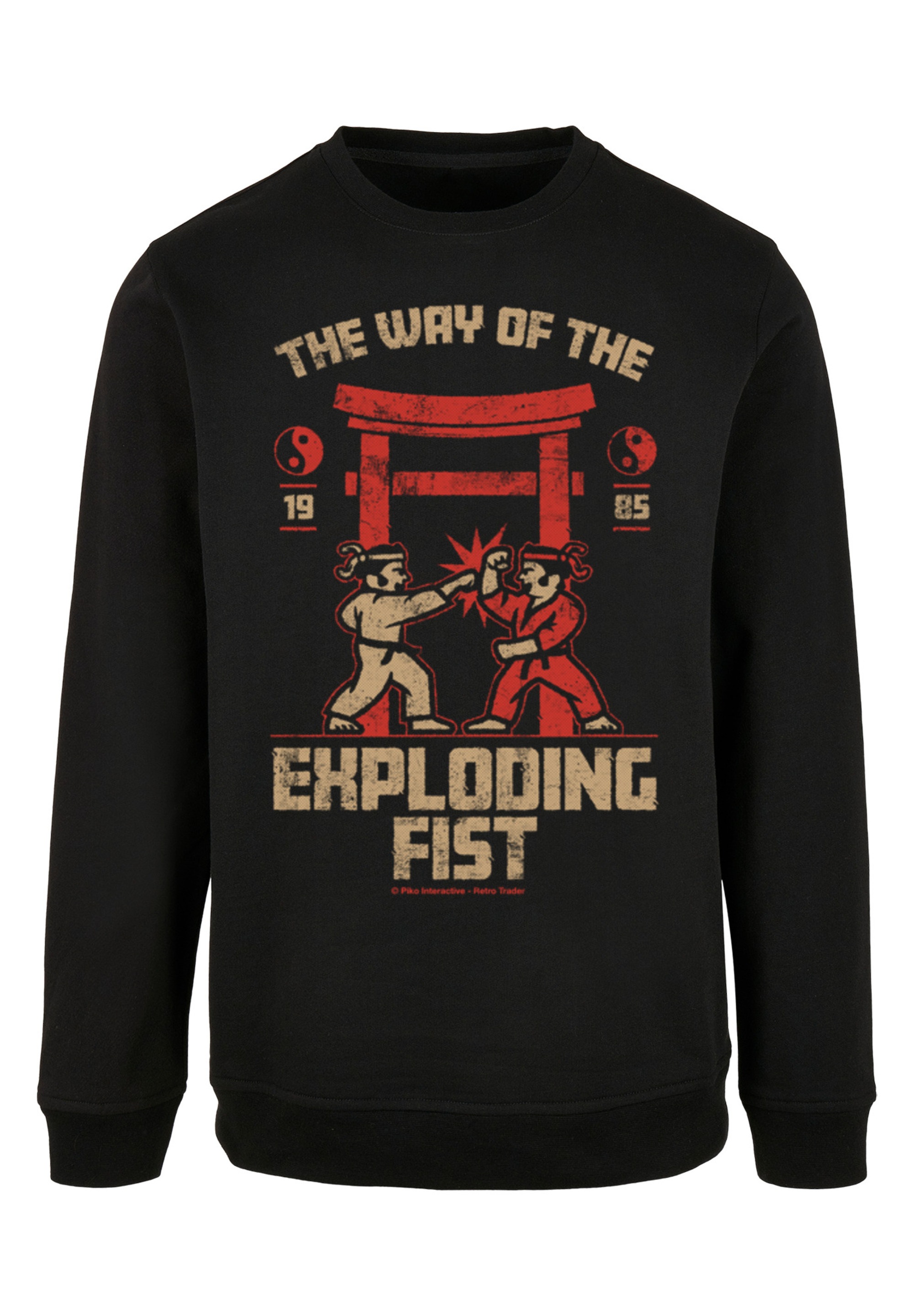 F4NT4STIC Kapuzenpullover "Retro Gaming The Way of the Exploding Fist", Pri günstig online kaufen