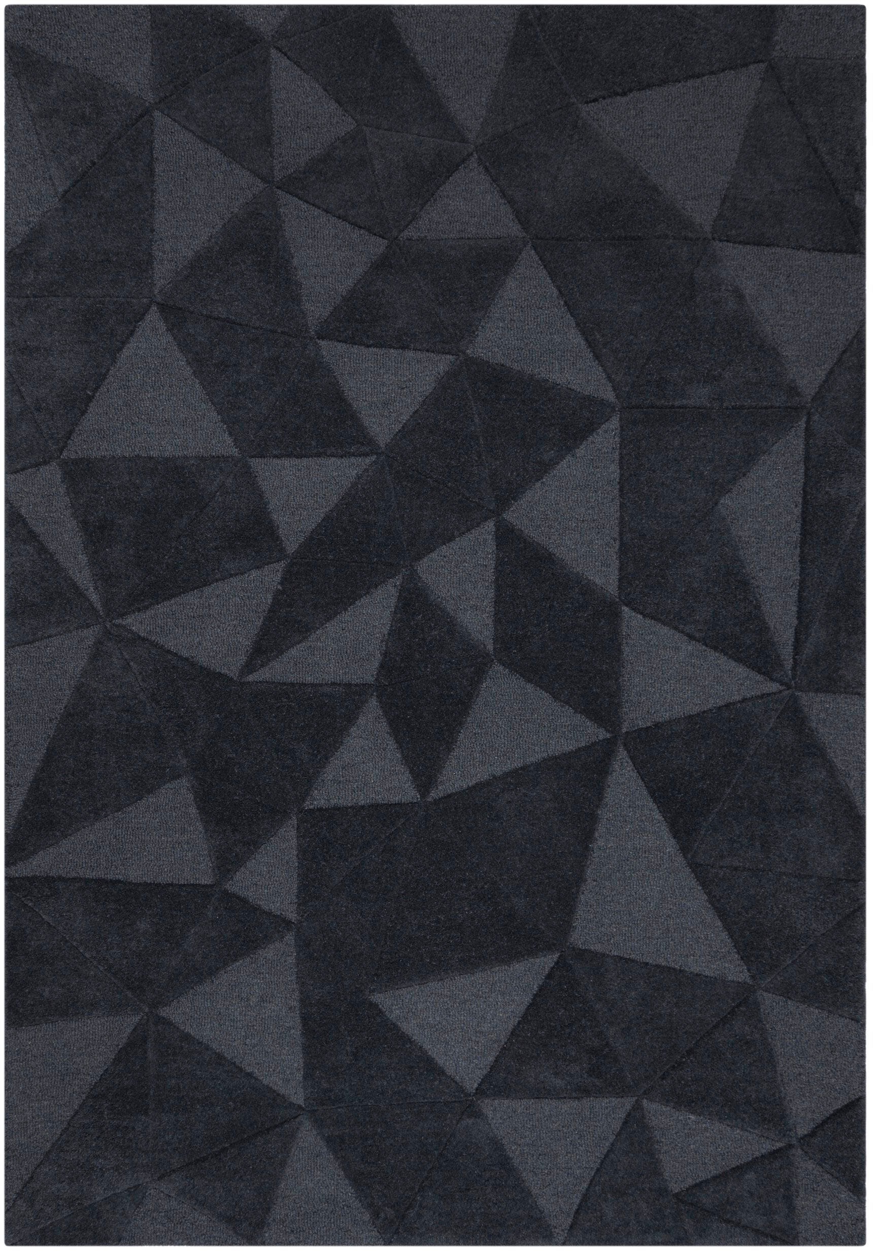 FLAIR RUGS Teppich "SHARD" rechteckig 10 mm Höhe Hoch-Tief Effekt, Handgear günstig online kaufen