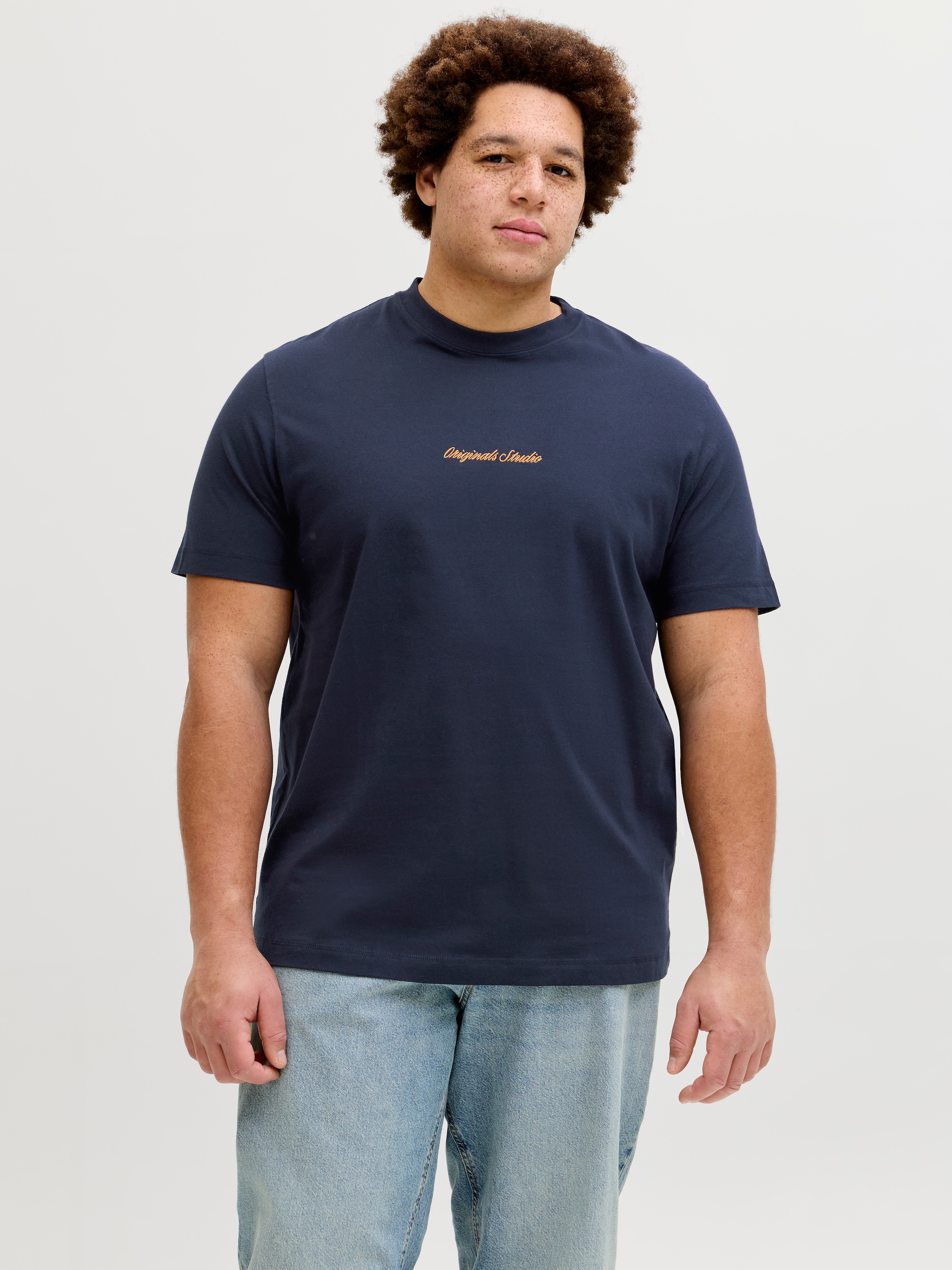 Jack & Jones PlusSize T-Shirt "JORNORREBRO EMB TEE SS CREW NECK PLS"