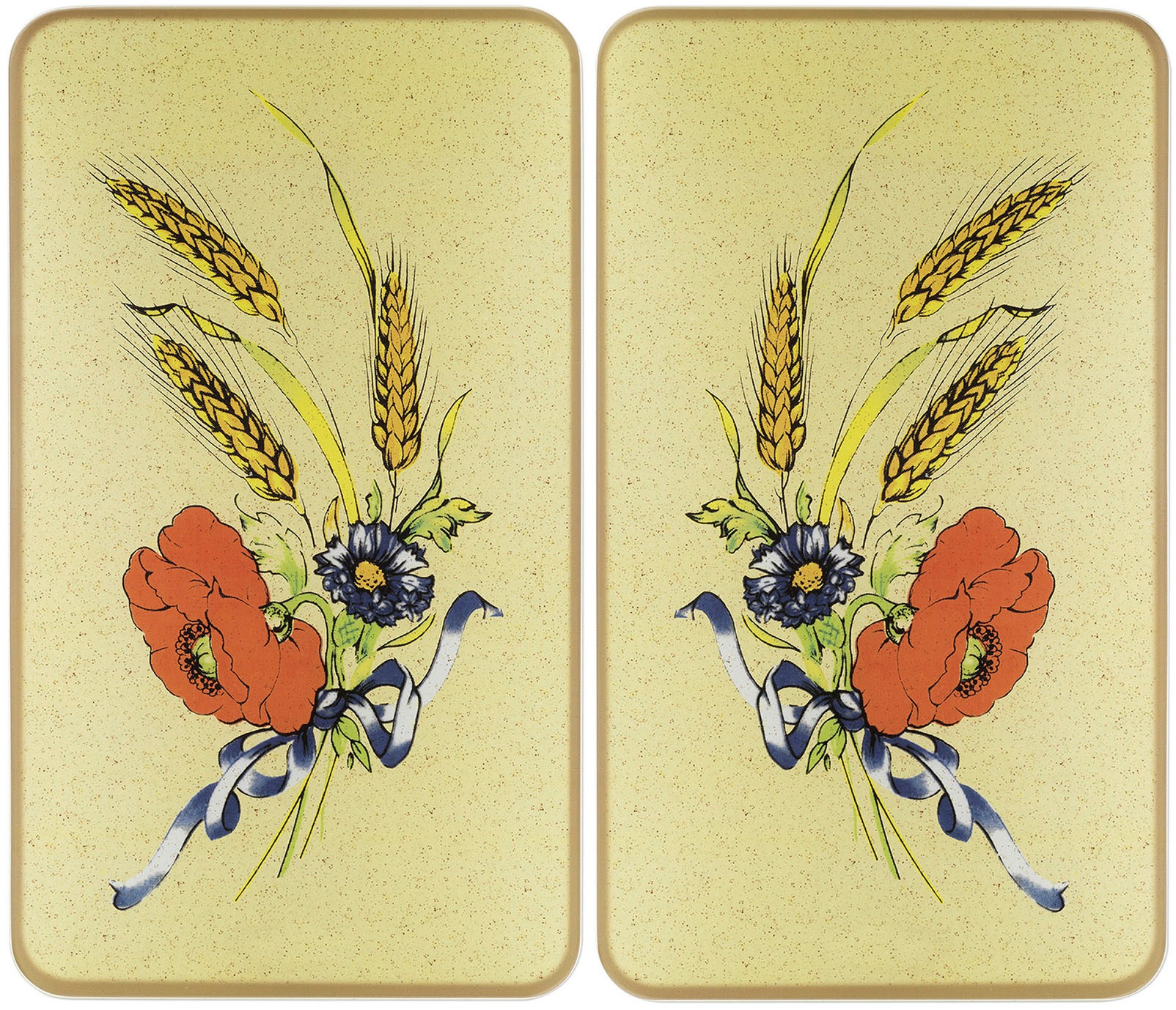 WENKO Herd-Abdeckplatte "Universal Modell Kornblumen" Herdabdeckung für all günstig online kaufen