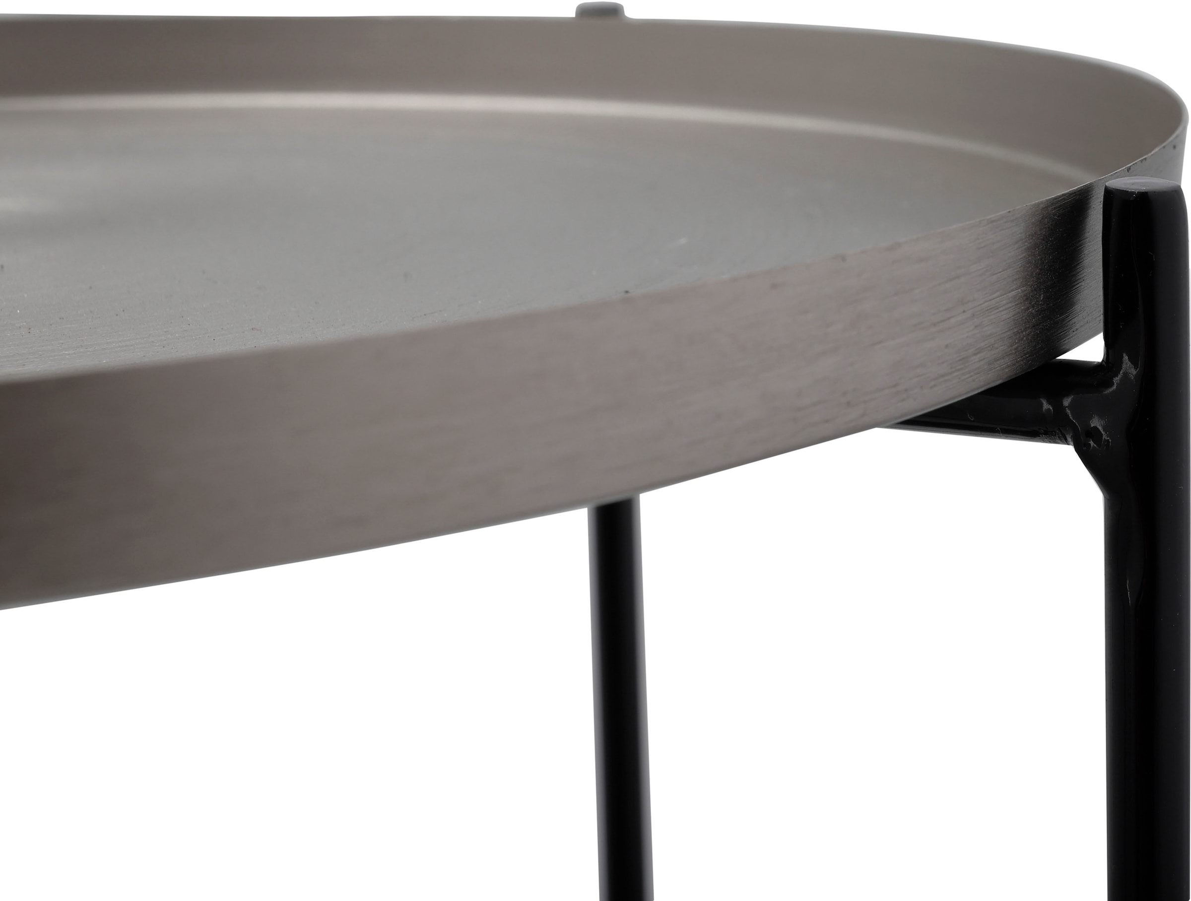 Kayoom Beistelltisch »Beistelltisch Louisa 125«, Dekorativ, edle Marmorplatte und Metalltablett, stilvolles Design