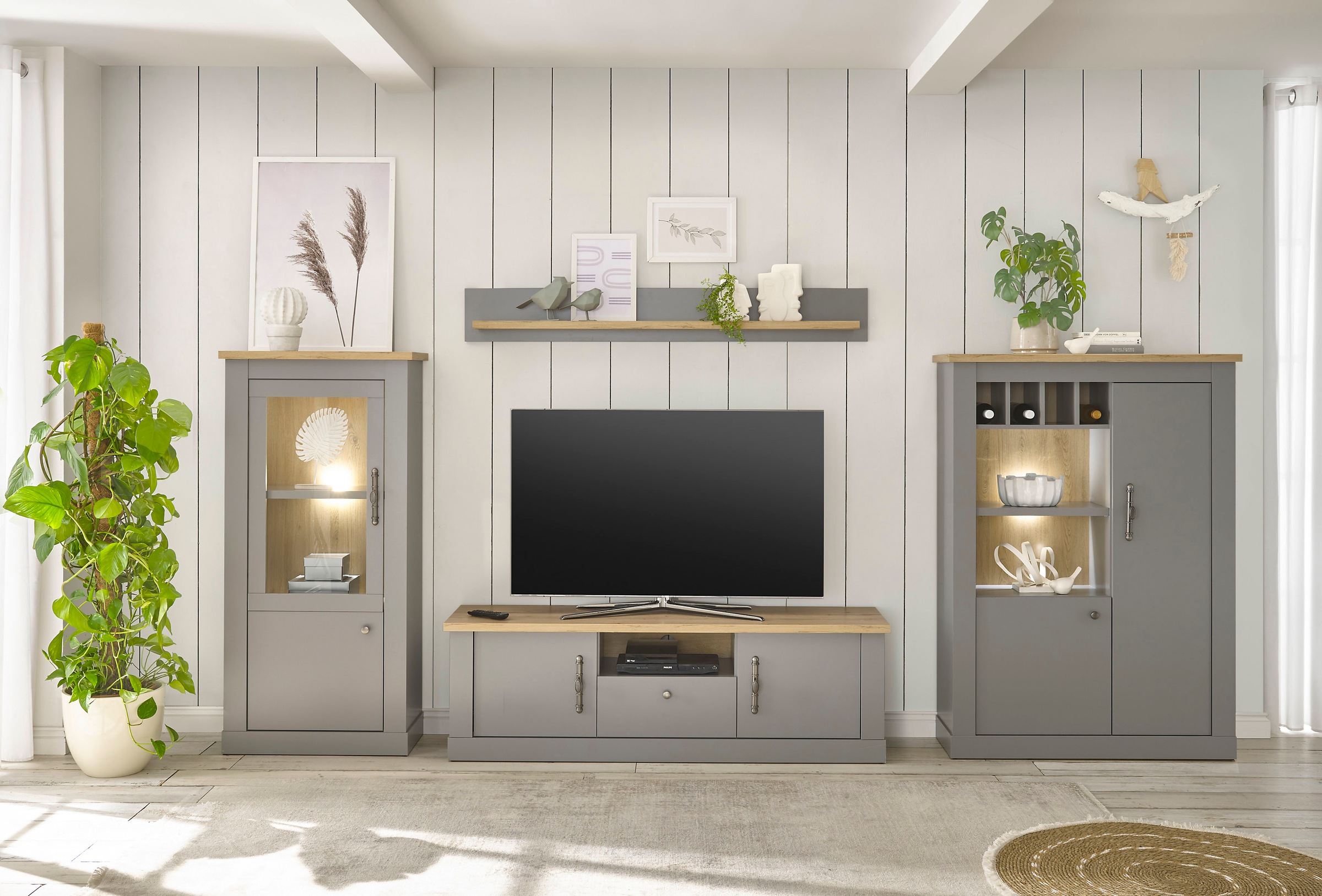 Home affaire Wohnwand "Chambord" 4 Stk. tlg. günstig online kaufen