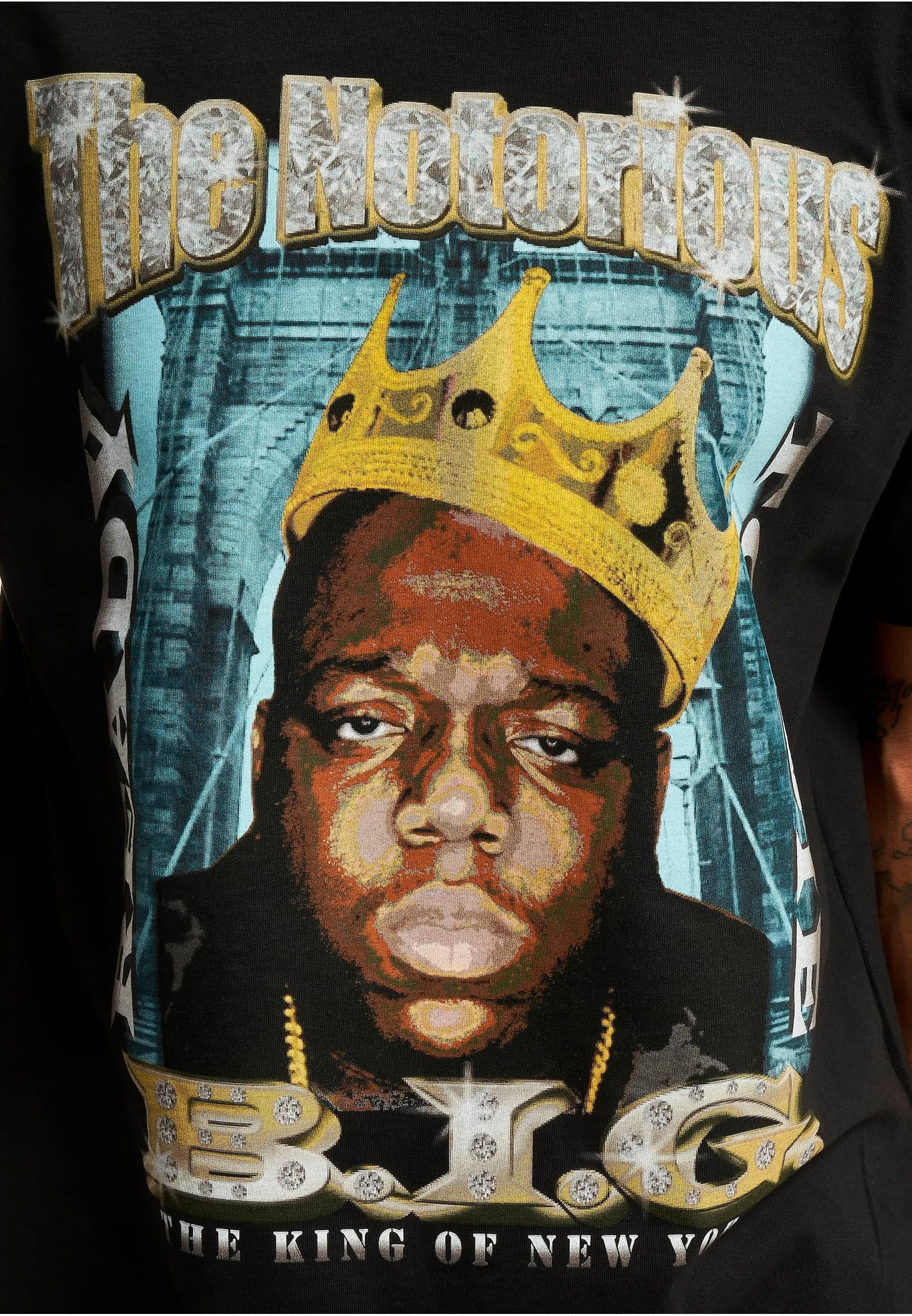 Upscale by Mister Tee T-Shirt »Upscale by Mister Tee Herren Biggie Crown Oversize Tee«, (1 tlg.)