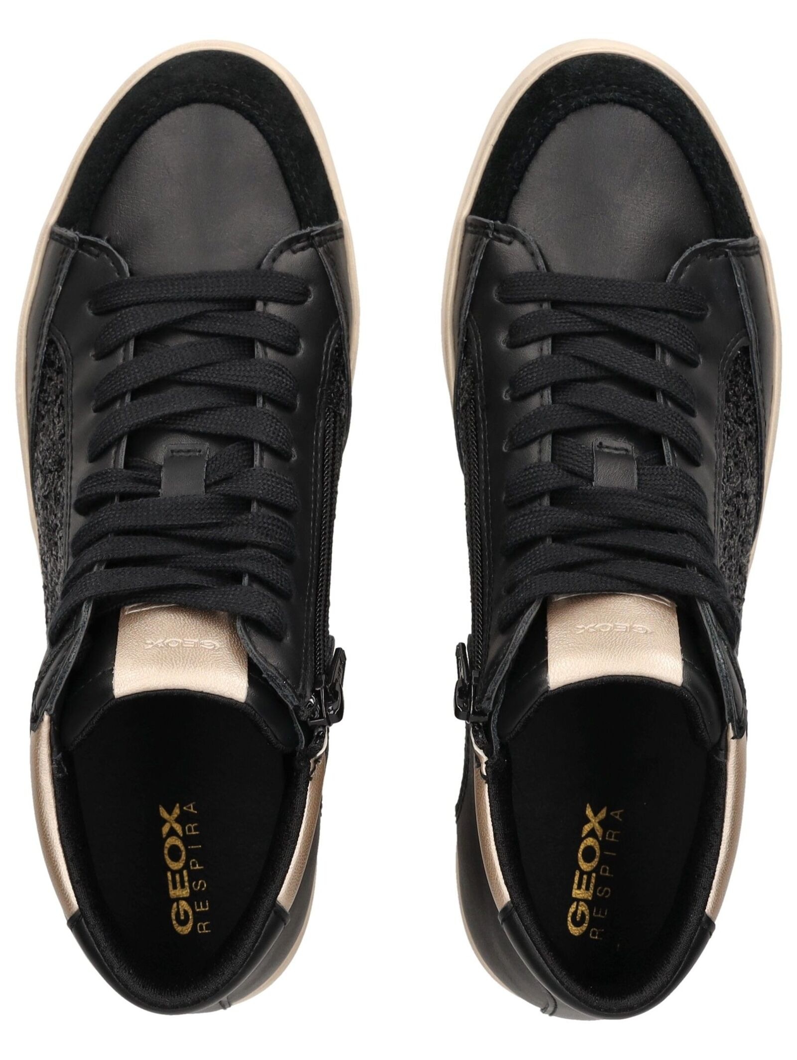 Geox Sneaker »Geox Sneaker Lederimitat/Textil«