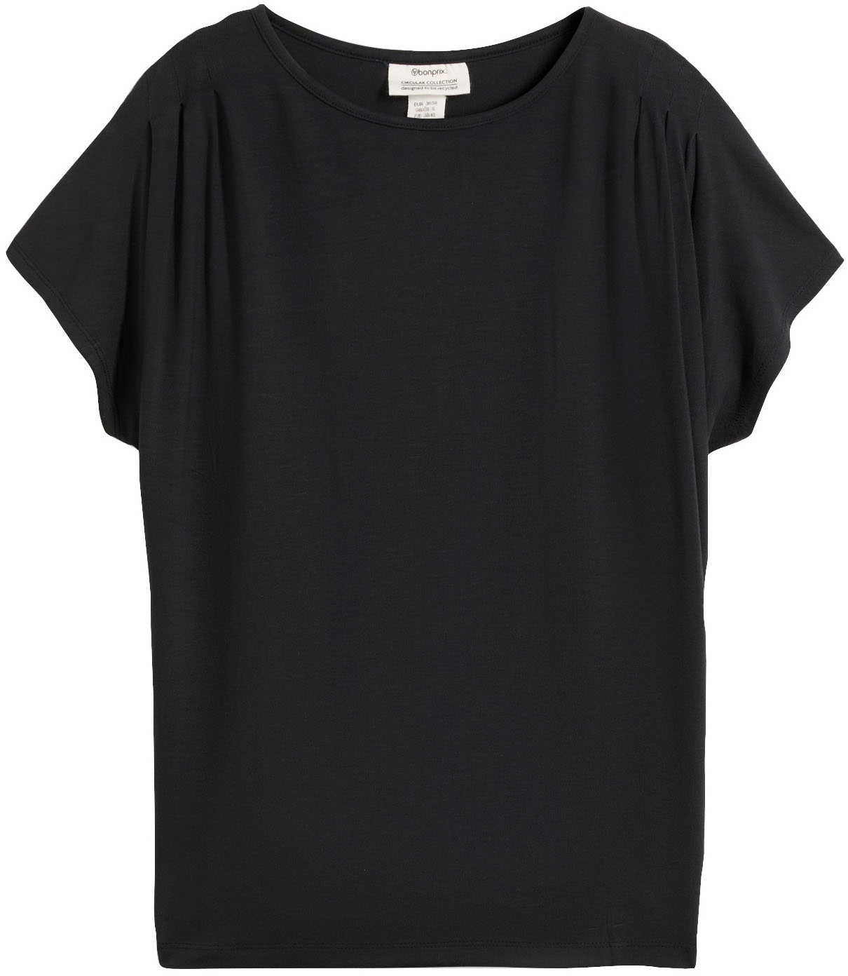 Bonprix Women T-Shirt Black Size L 9