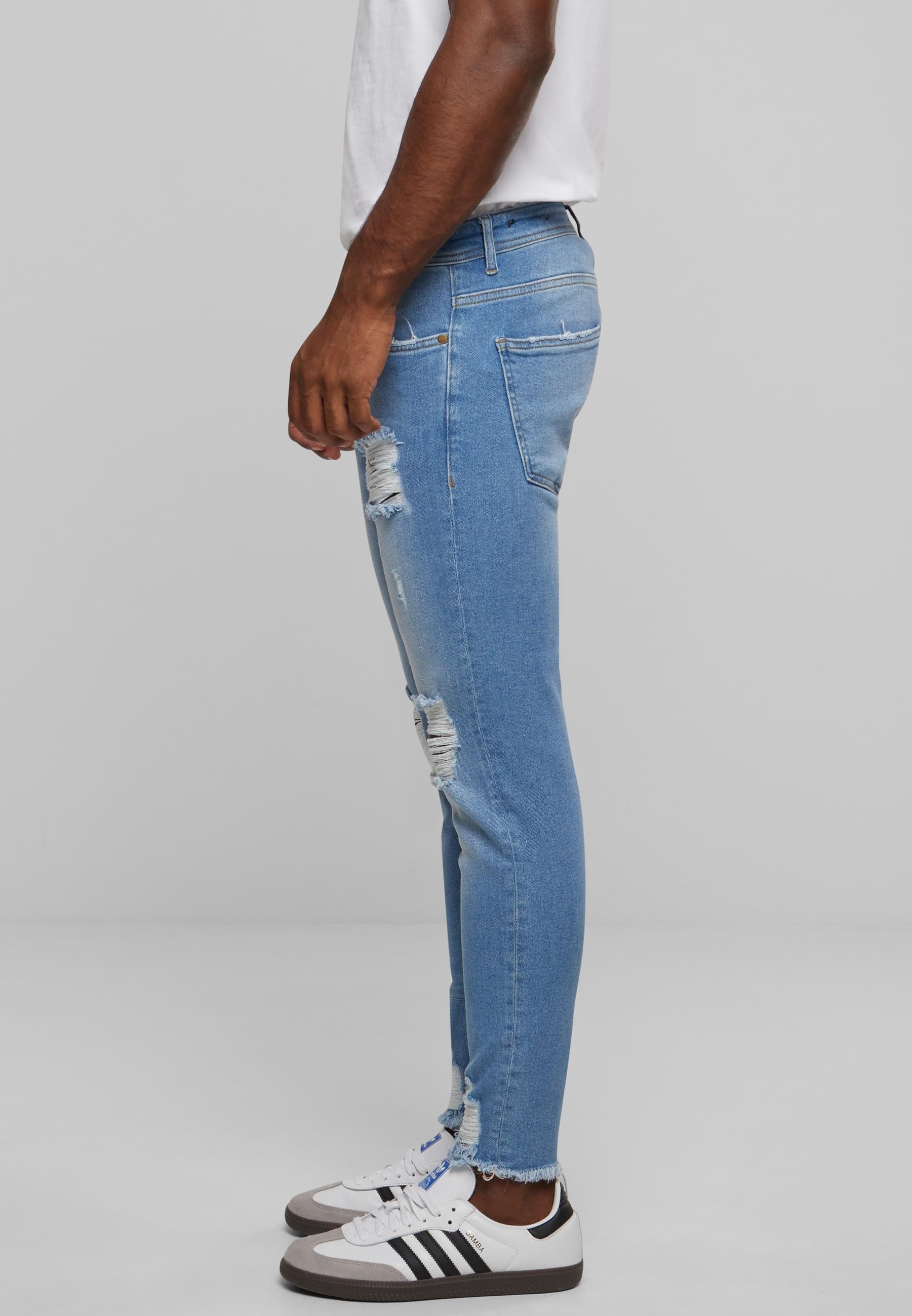 2Y Studios Bequeme Jeans »2Y Studios Herren 2Y Destroyed Cropped Skinny Denim«