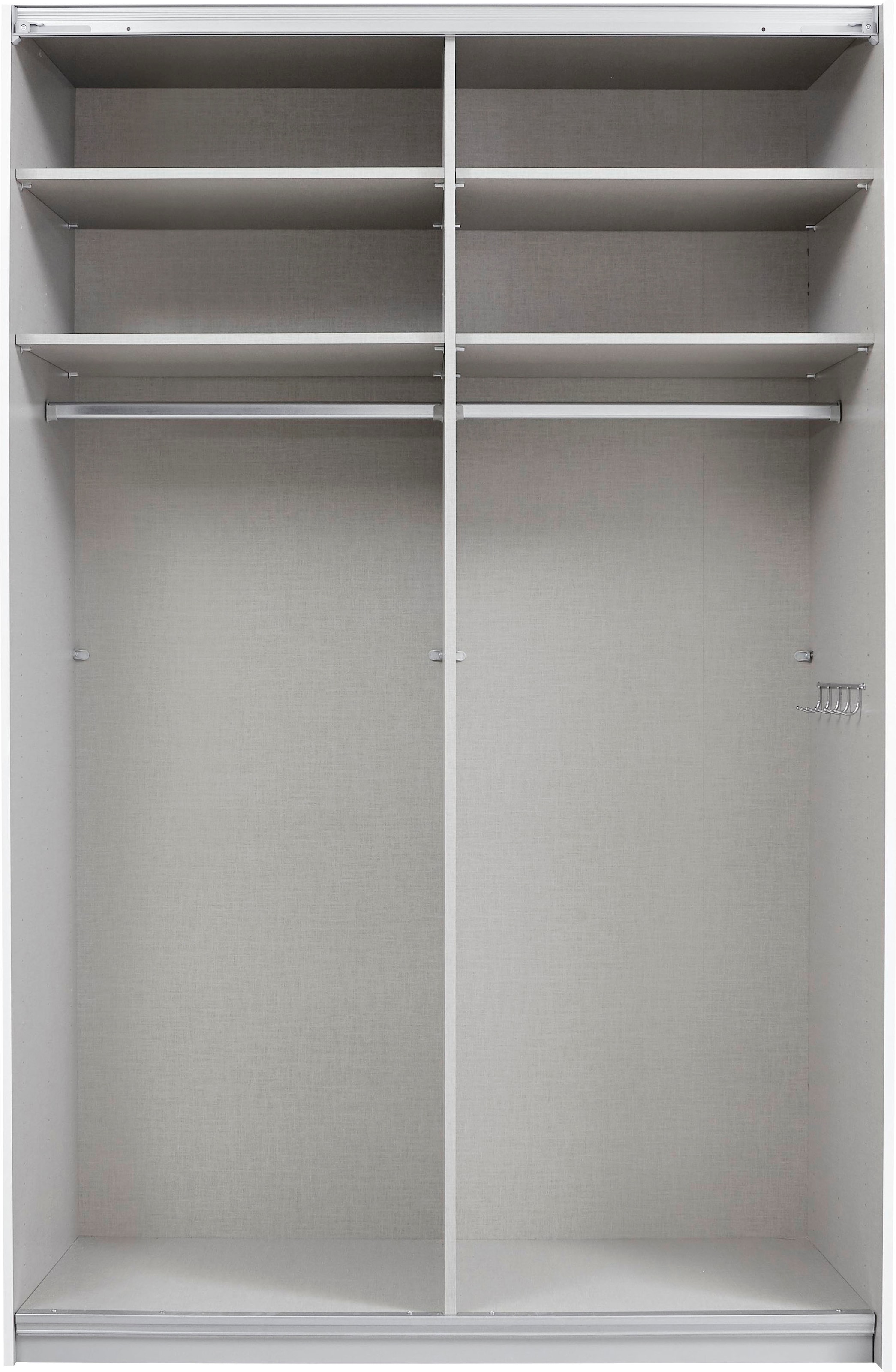 rauch Schwebetürenschrank »Quadra Kleiderschrank BESTSELLER Schrank Gaderobe«, mit Möglichkeit zur individuellen Frontgestaltung, leichtgängige Türen