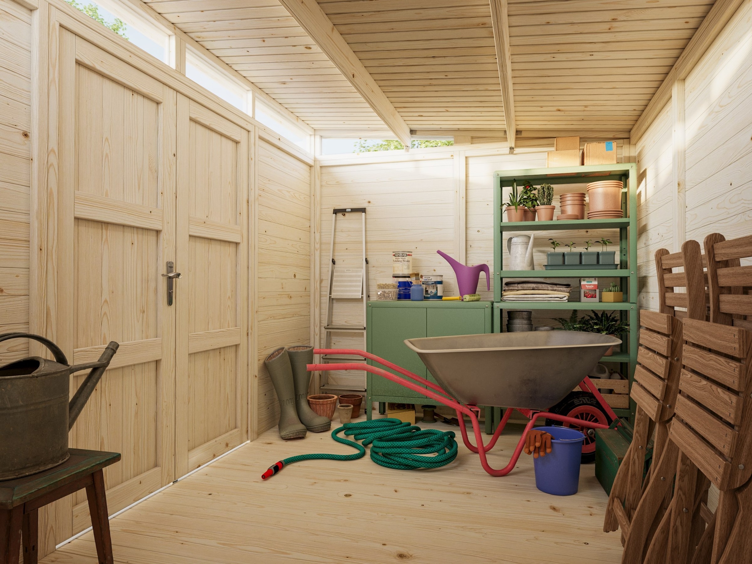 Palmako Gerätehaus »Elias 7,3 m²« BxT: 330x228 cm, 7,3 m²
