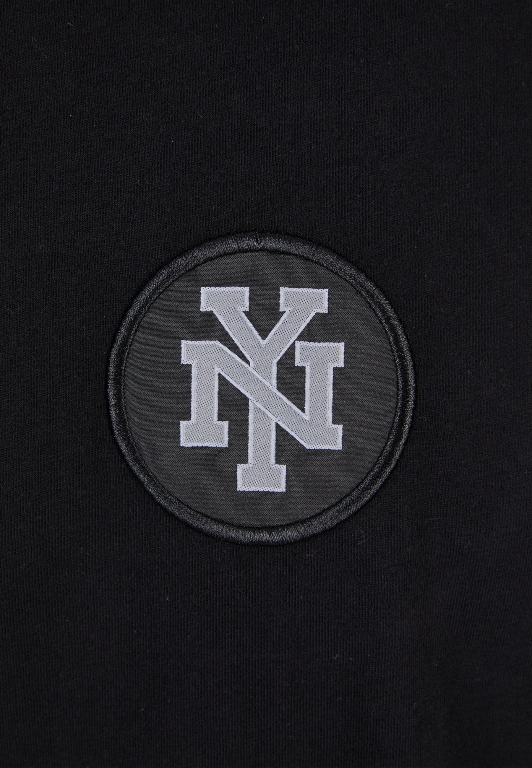 MisterTee Kurzarmshirt »MisterTee Herren NY Patch Tee«, (1 tlg.)