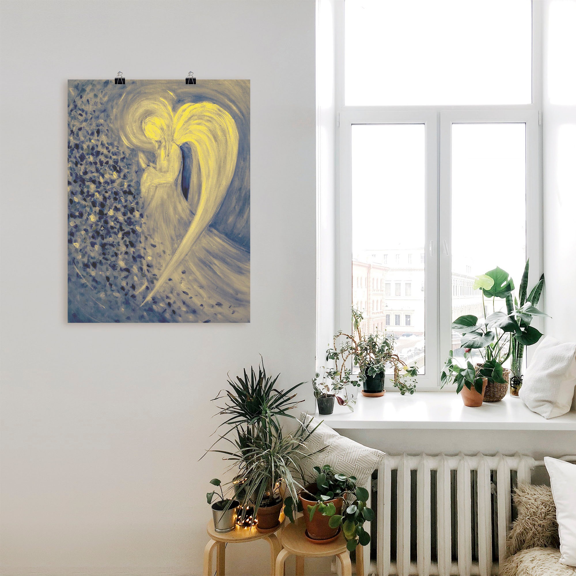 Artland Wandbild »Engel der Nacht«, Religion, (1 St.), als Leinwandbild, Poster, Wandaufkleber in verschied. Größen