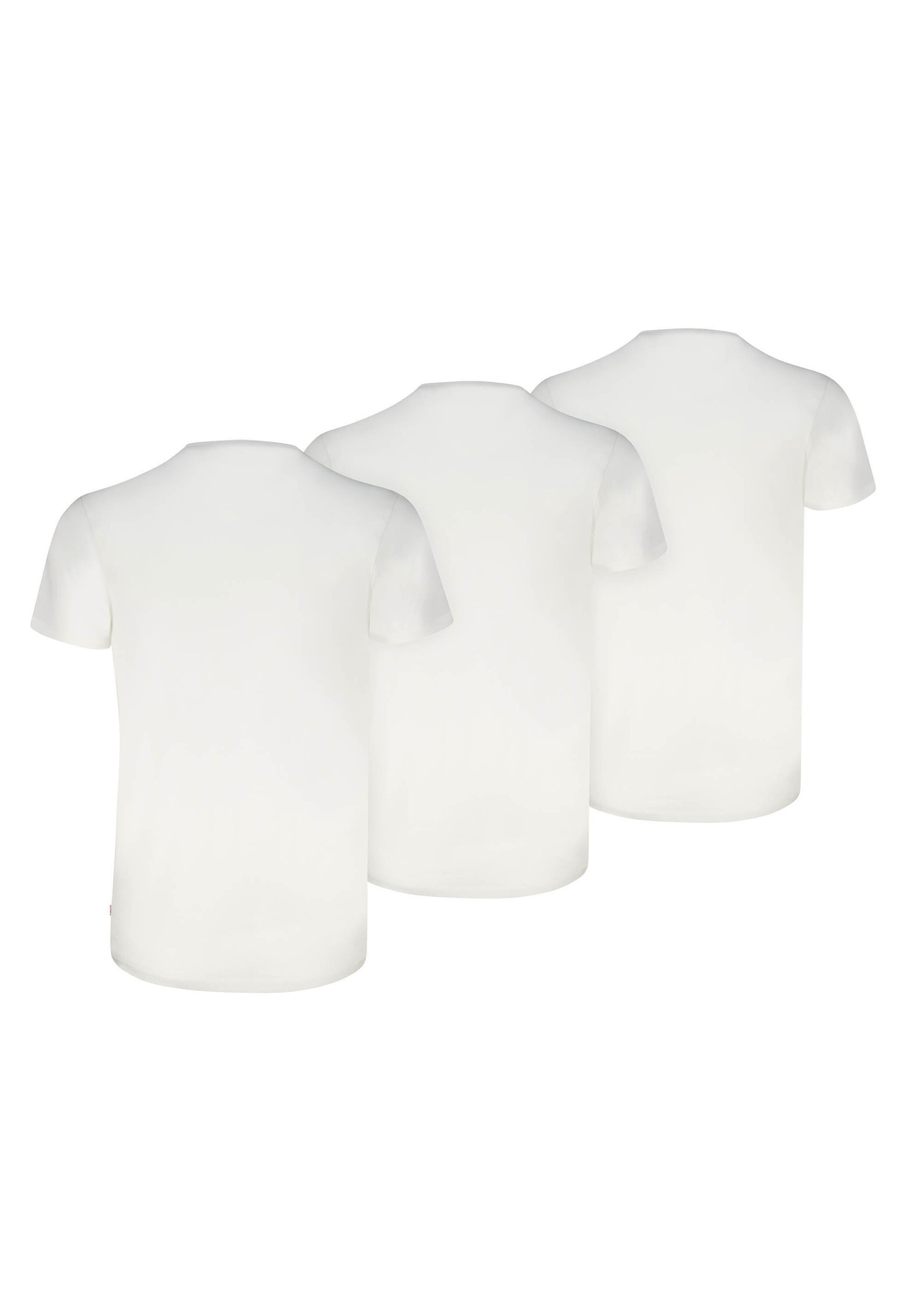 Levi's® T-Shirt »T-Shirt Solid V-Neck 3P ECOM 3er Pack« 3