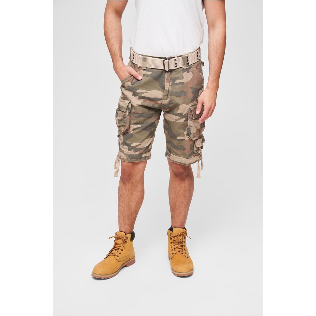 Brandit Stoffhose »Brandit Herren Savage Vintage Cargo Shorts«, (1 tlg.)