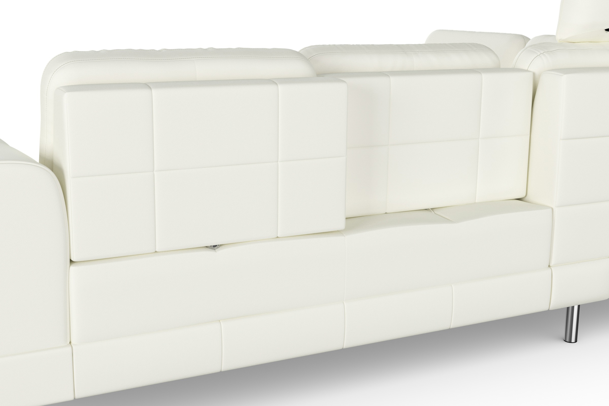 sit&more Ecksofa »Bendigo L-Form«, inklusive Sitztiefenverstellung, Bodenfreiheit 12 cm, in 2 Fußfarben