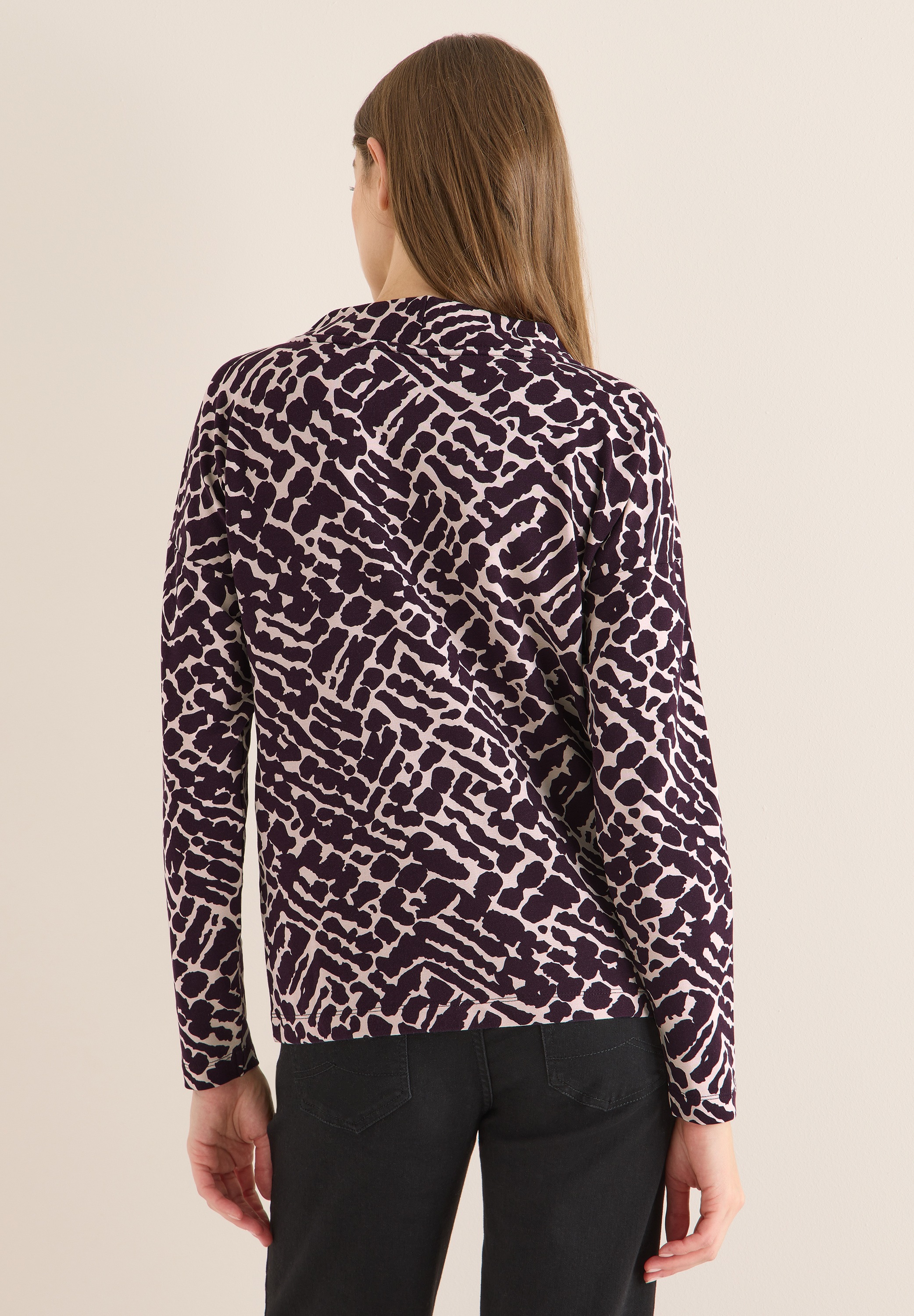 Cecil Langarmshirt im soften Baumwoll-Mix