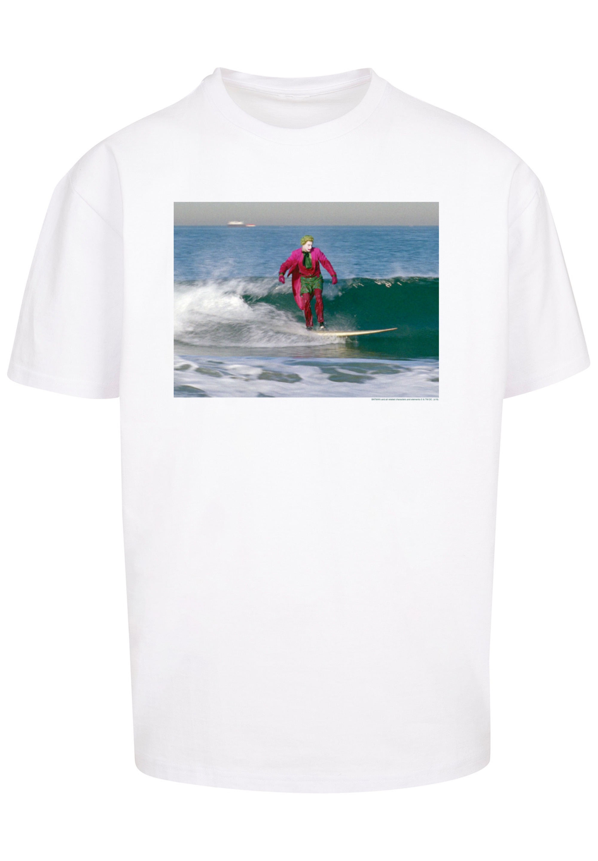 F4NT4STIC T-Shirt »Batman TV Series Joker Surfing«, Print