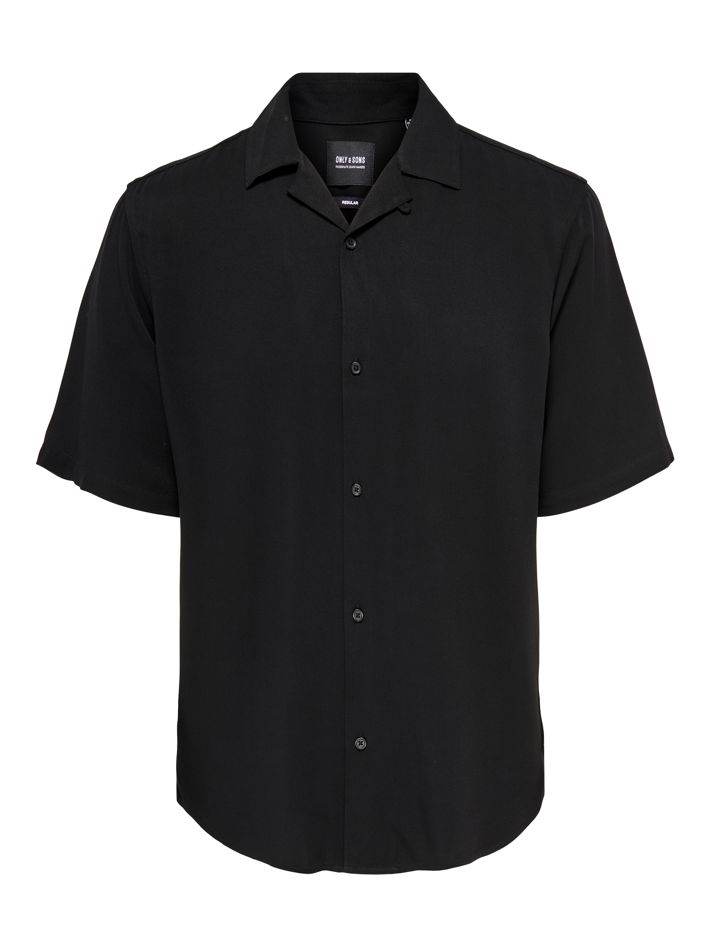 ONLY & SONS Kurzarmhemd »ONSDASH LIFE REG VISC RES SS SHIRT«
