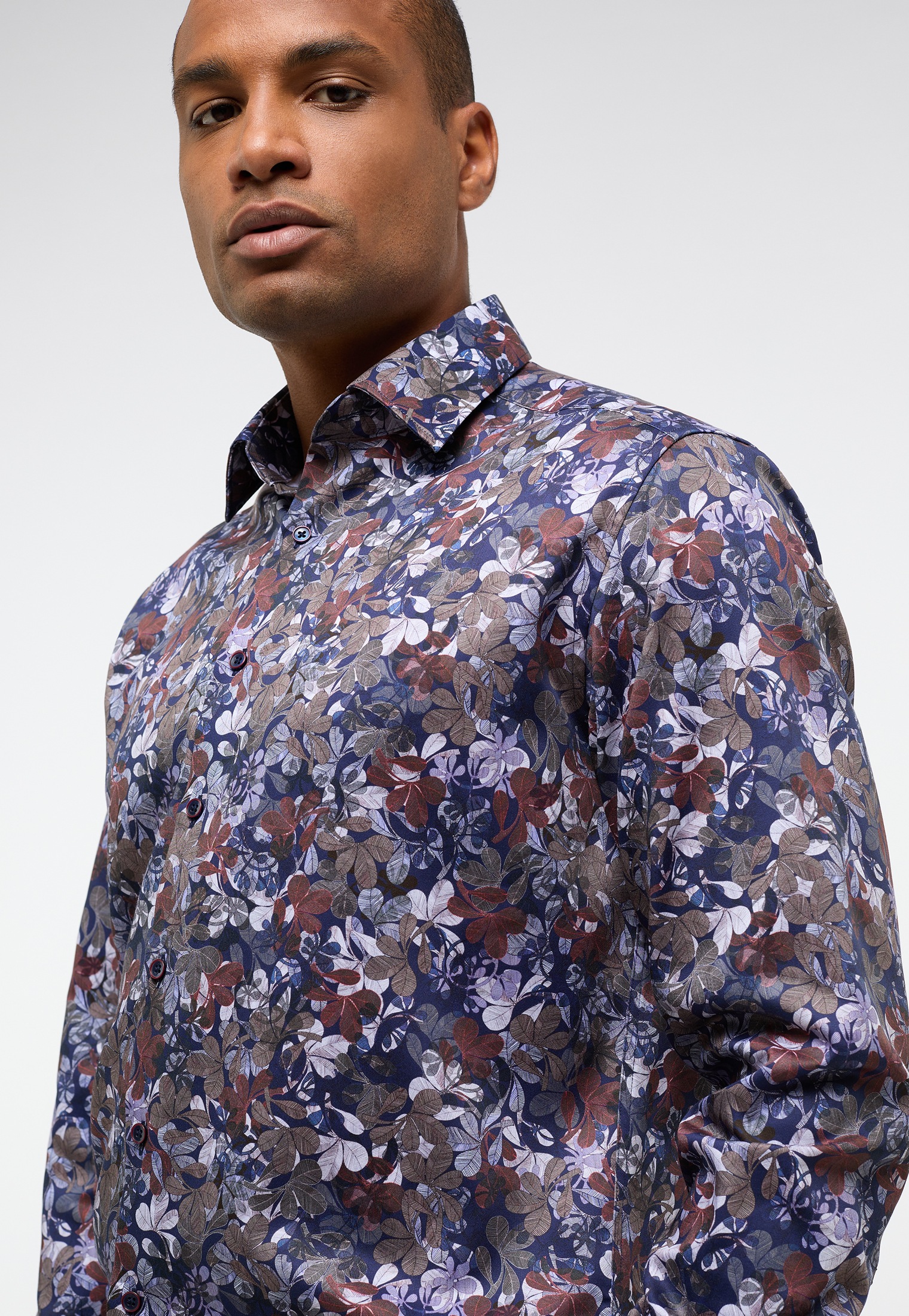 Thumbnail - Eterna Langarmhemd "MODERN FIT" NON IRON (bügelfrei)