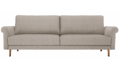 hülsta sofa 3-Sitzer »hs.450«, Armlehne Schnecke modern Landhaus, Breite 208 cm, Fuß... kaufen