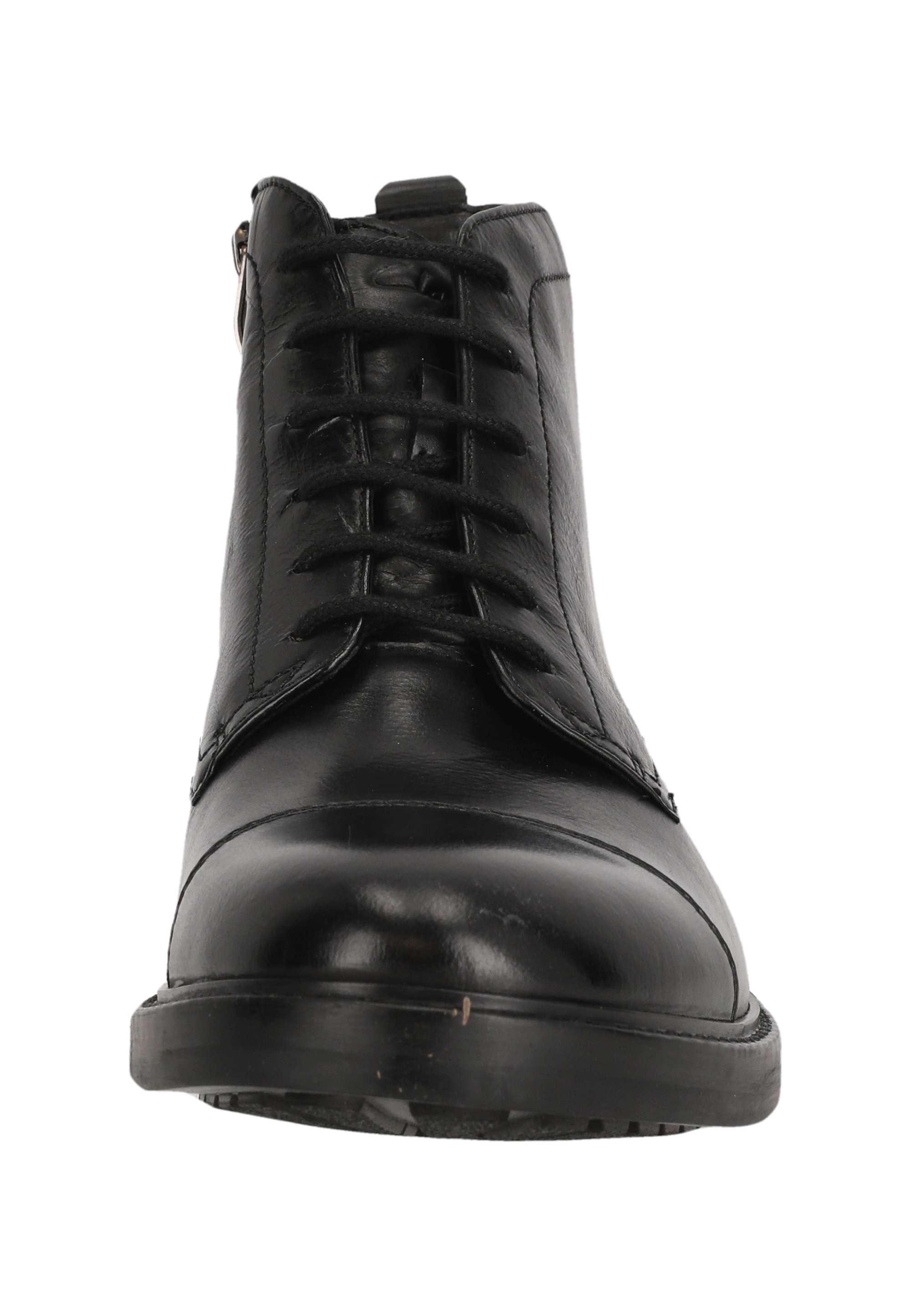 Clarks Stiefelette »Aldwin Cap«, mit vielseitiger Optik und ganztägigem Komfort