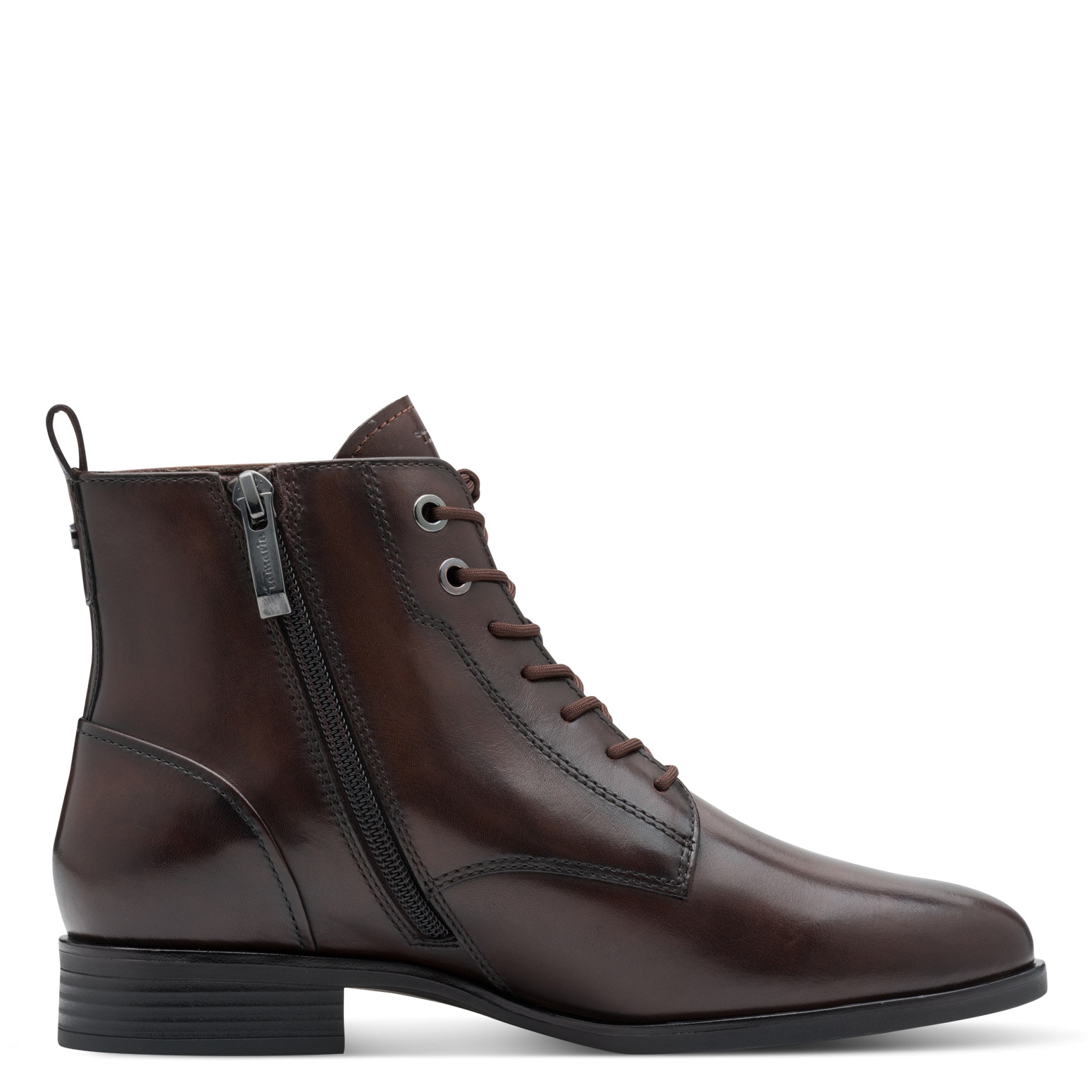 Tamaris Schnürstiefelette, Blockabsatz, Schnürboots, Businessschuh mit Touch it-Ausstattung
