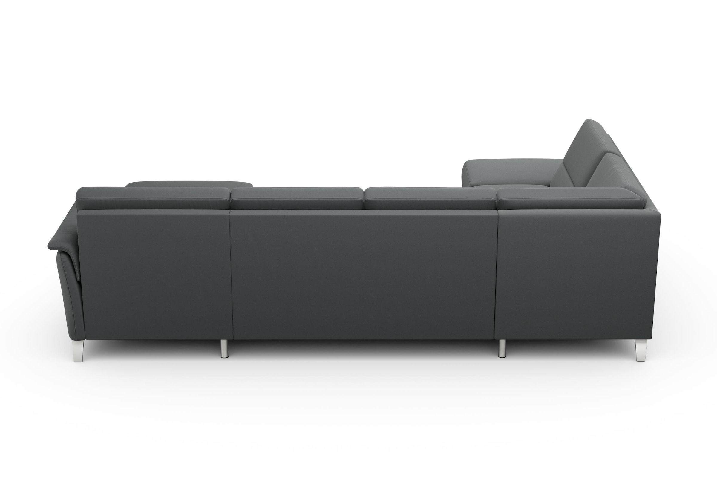 sit&more Wohnlandschaft »Palmera U-Form, B: 308 cm« optional Bettfunktion & Bettkasten, Federkern