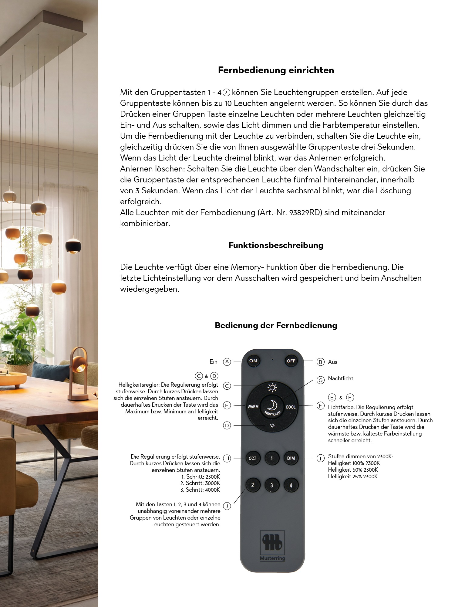 Musterring LED Tischleuchte »CANNON, Akku LED Tischlampe Touchdimmer 4W 400 Lumen 2300-4000K CCT« LED-Board 1 Stk. Farbwechsler | warmweiß - kaltweiß kabellose Akku Tischleuchte mit Lade-Base, schwenkbar dimmbar Memory