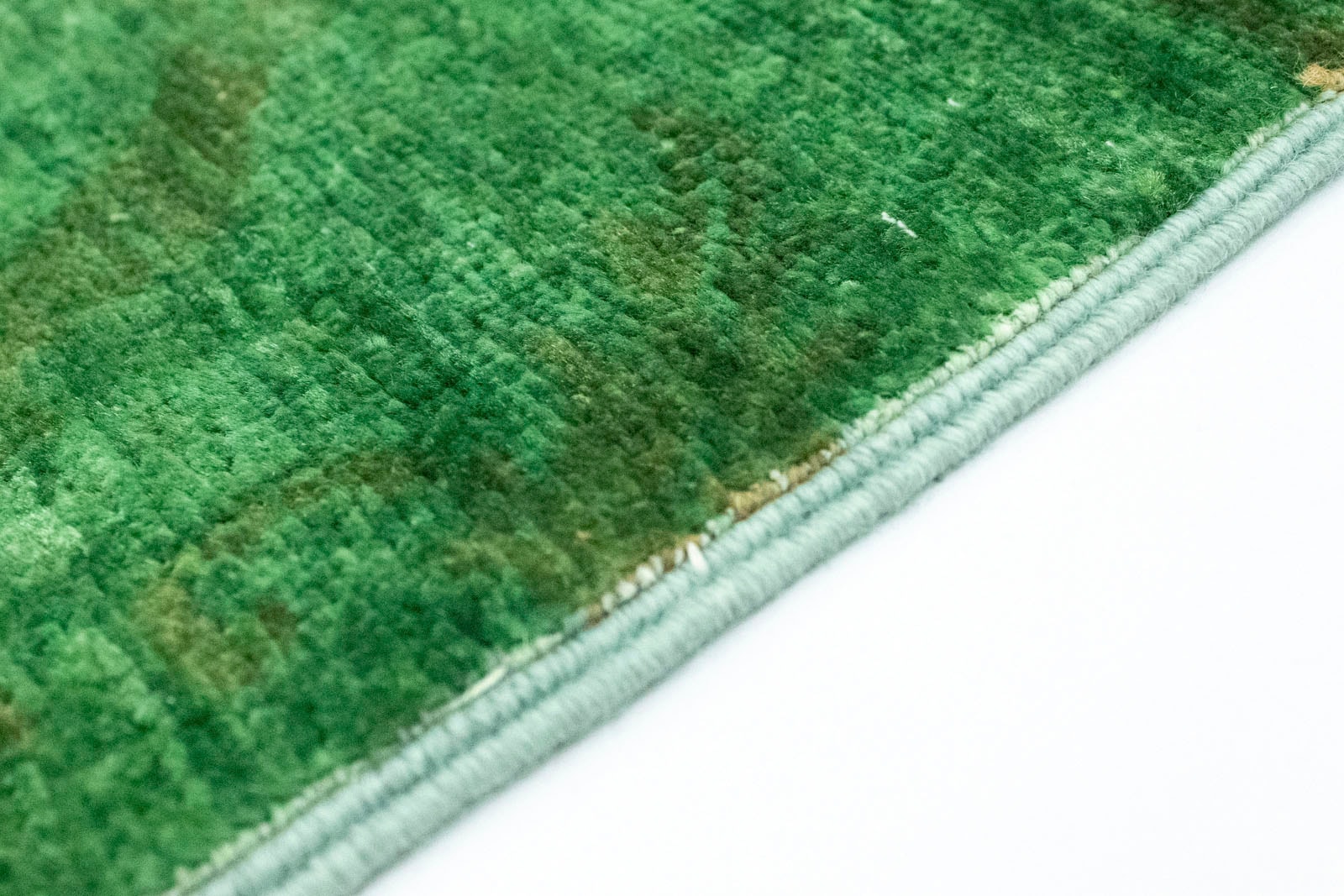 morgenland Wollteppich »Ziegler Teppich handgeknüpft grün«, rechteckig