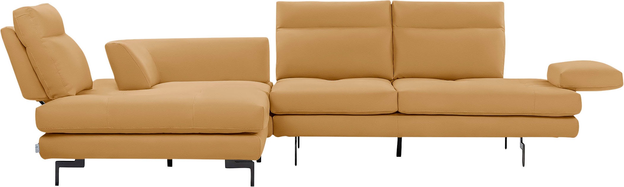 CALIA ITALIA Ecksofa "Toby Wing, B/T: 288/232 cm, Designsofa, Premium Sitzk günstig online kaufen