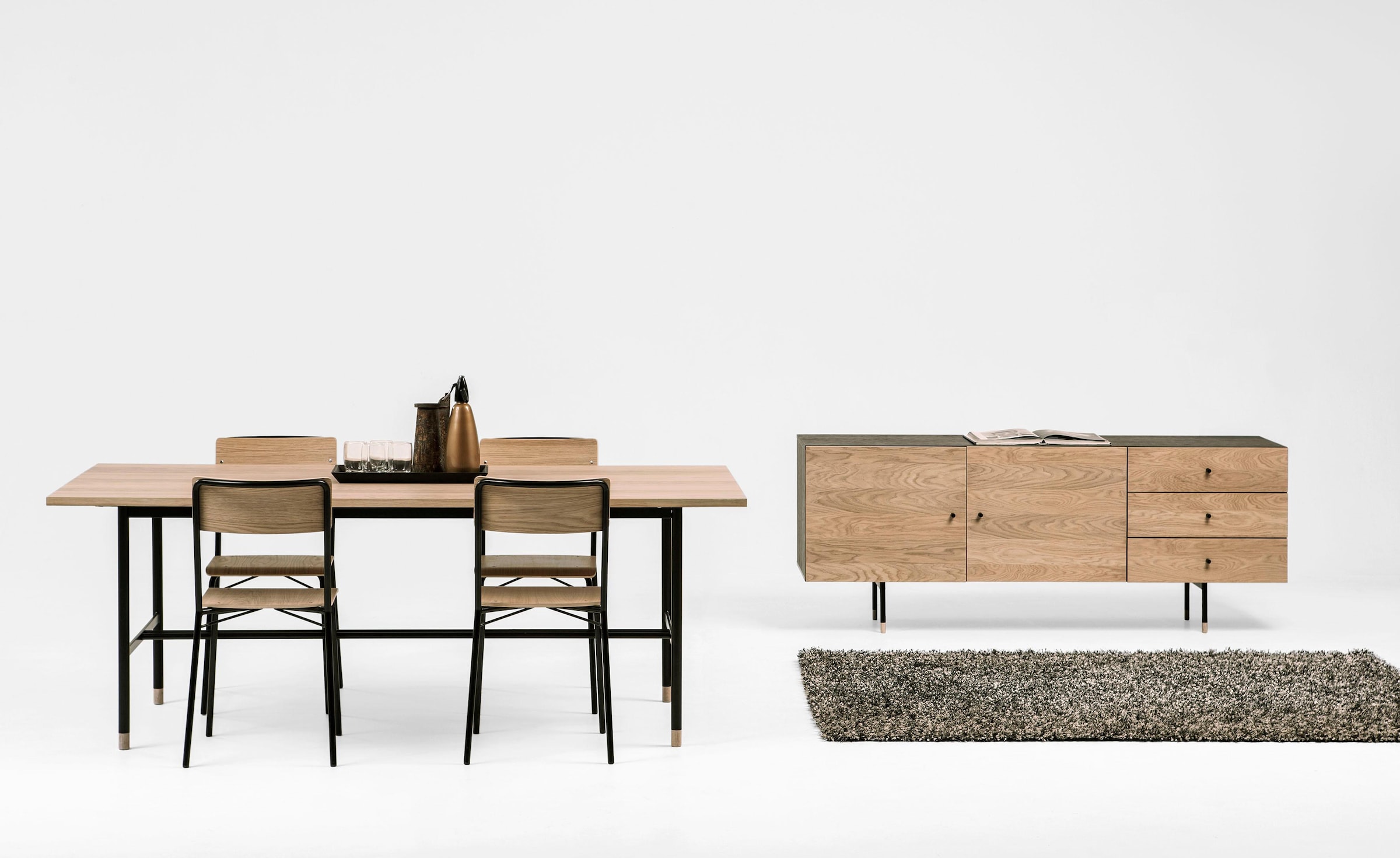 Woodman Sideboard »Daniel«, Kommode mit Soft Close Funktion, Breite 180 cm