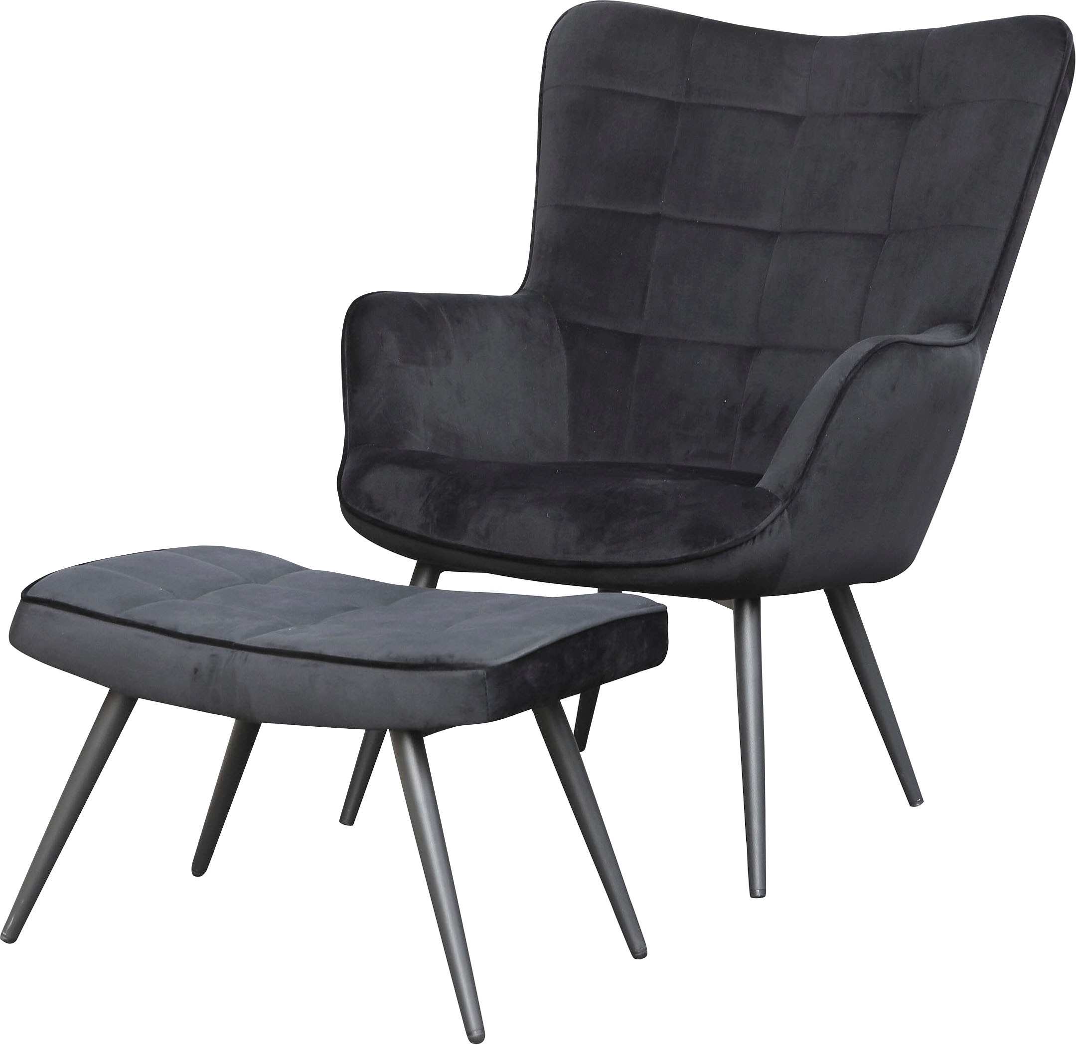 byLIVING Sessel »Uta«, (1 St.), in Cord, Samt oder Webstoff | BAUR