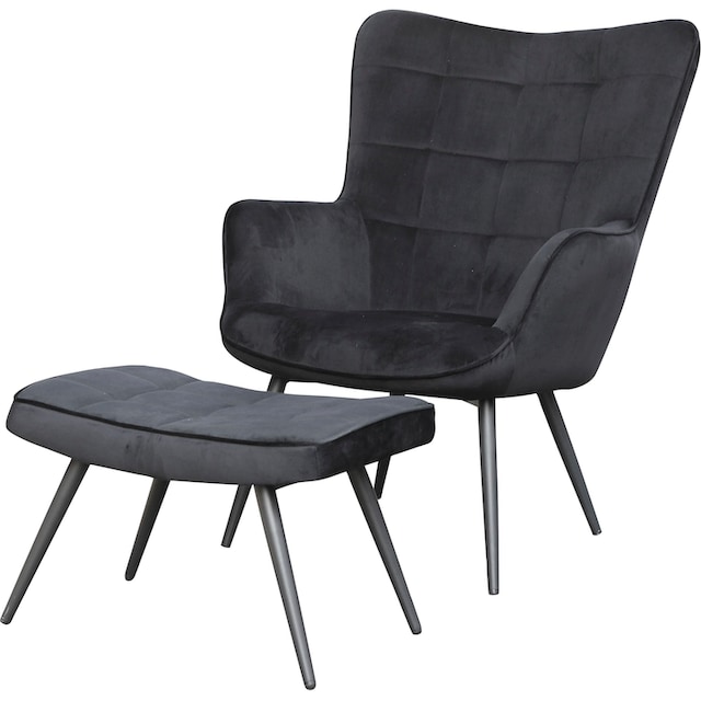 byLIVING Sessel »Uta«, (1 St.), in Cord, Samt oder Webstoff | BAUR