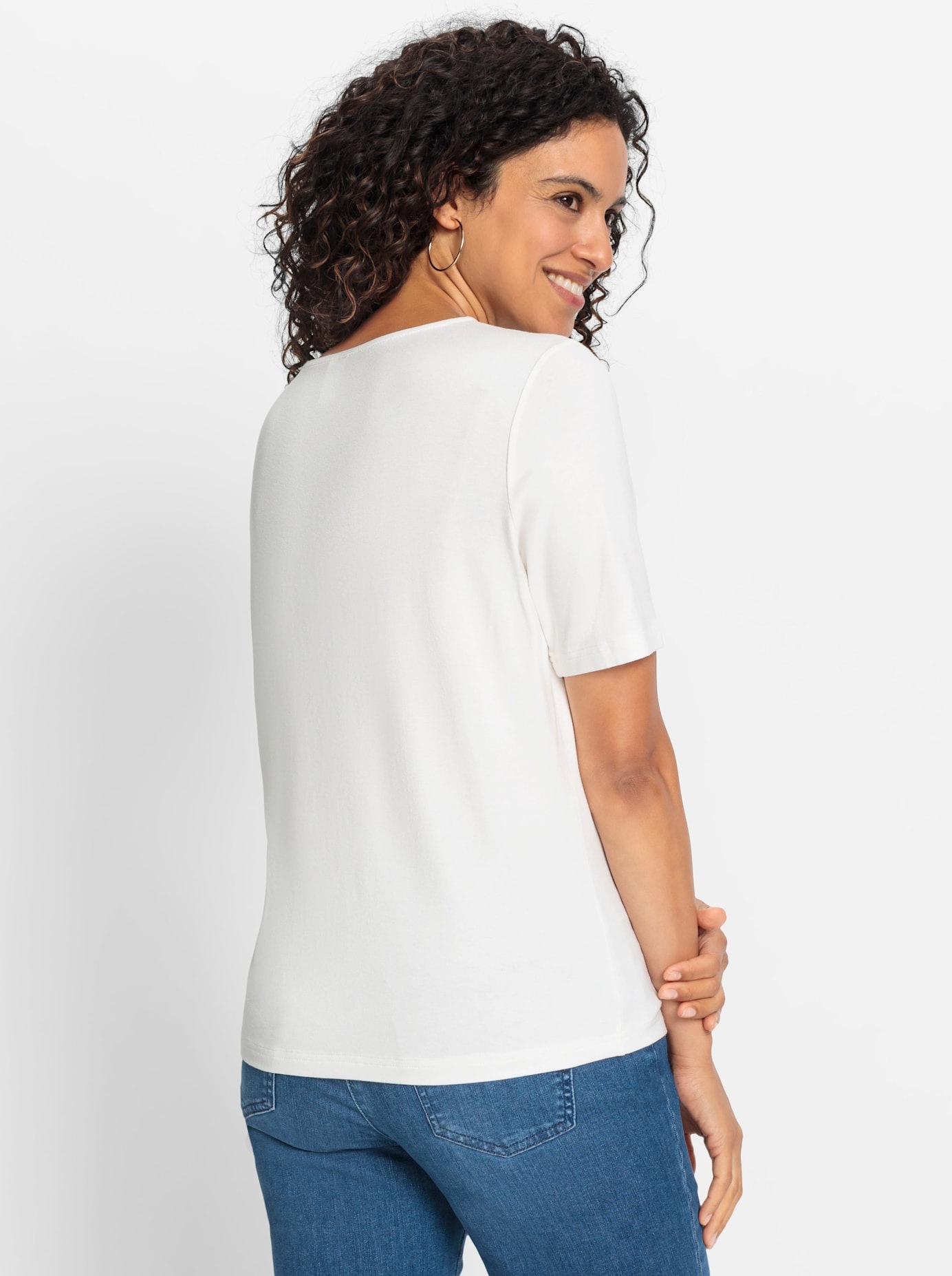 Inspirationen Kurzarmshirt »Shirt«, (1 tlg.)