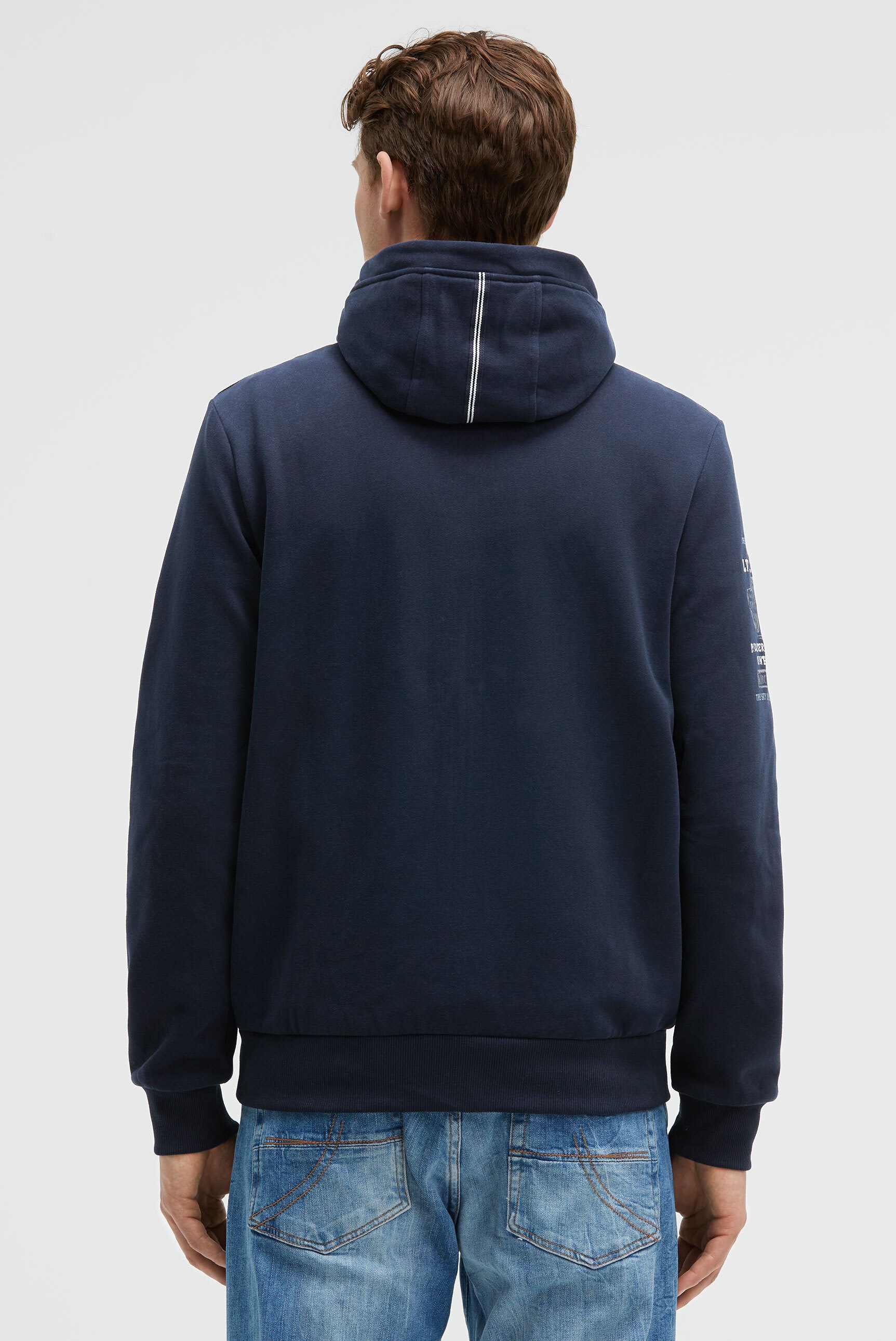 CAMP DAVID Kapuzensweatjacke Eingrifftaschen mit Druckknopfverschluss