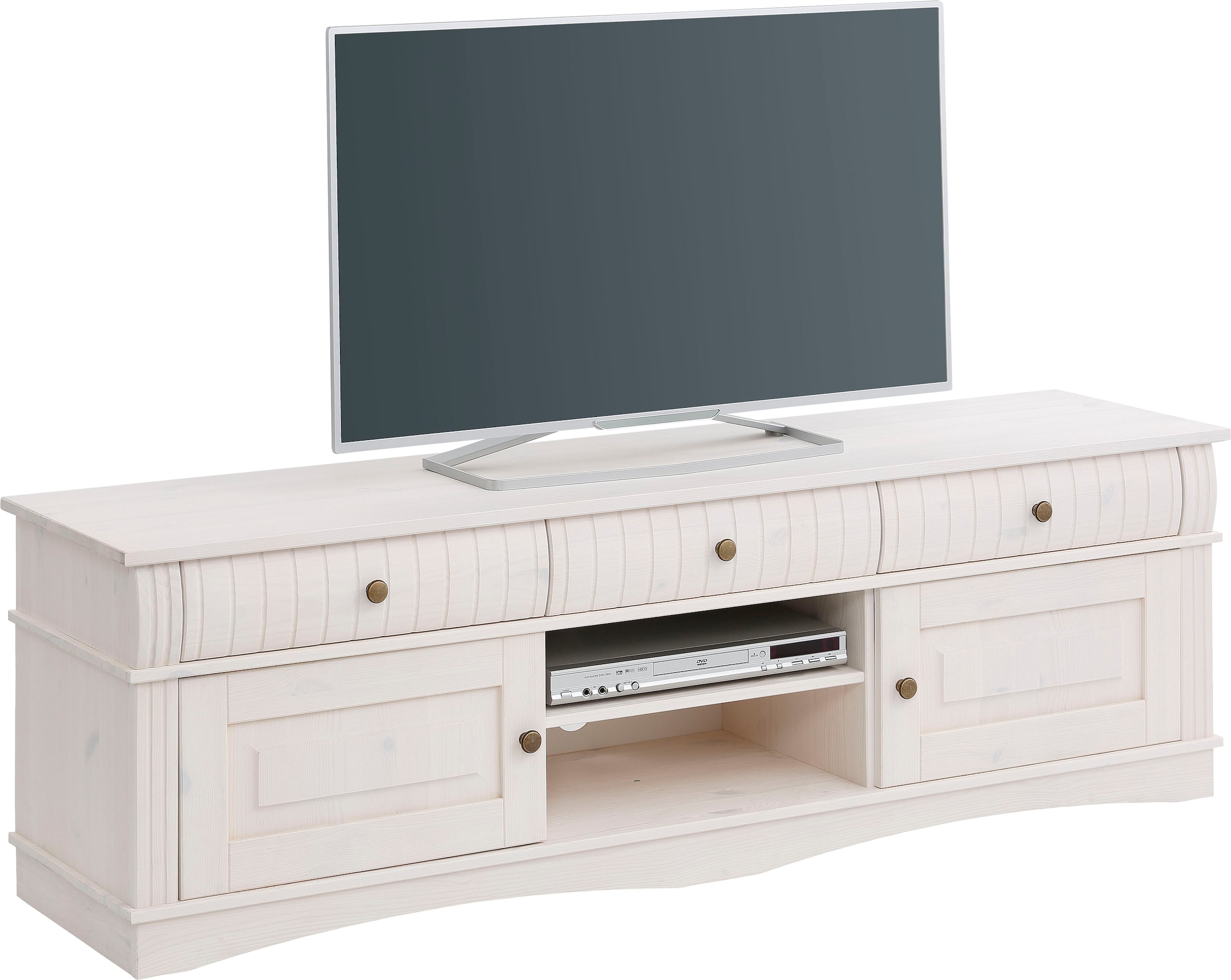 Home affaire Lowboard "Teresa", (Maße (B/T/H): 154/37/49 cm), Kommode aus m günstig online kaufen