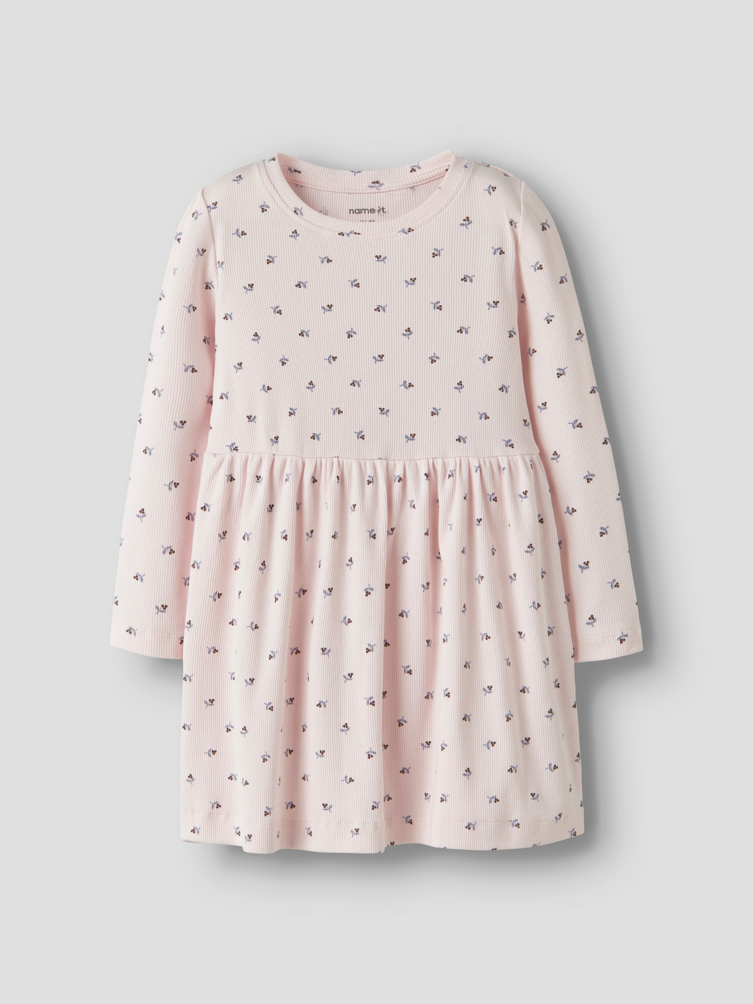 Name It Jerseykleid »NMFNICOLE LS DRESS PB« Baumwollmischung, Rippware