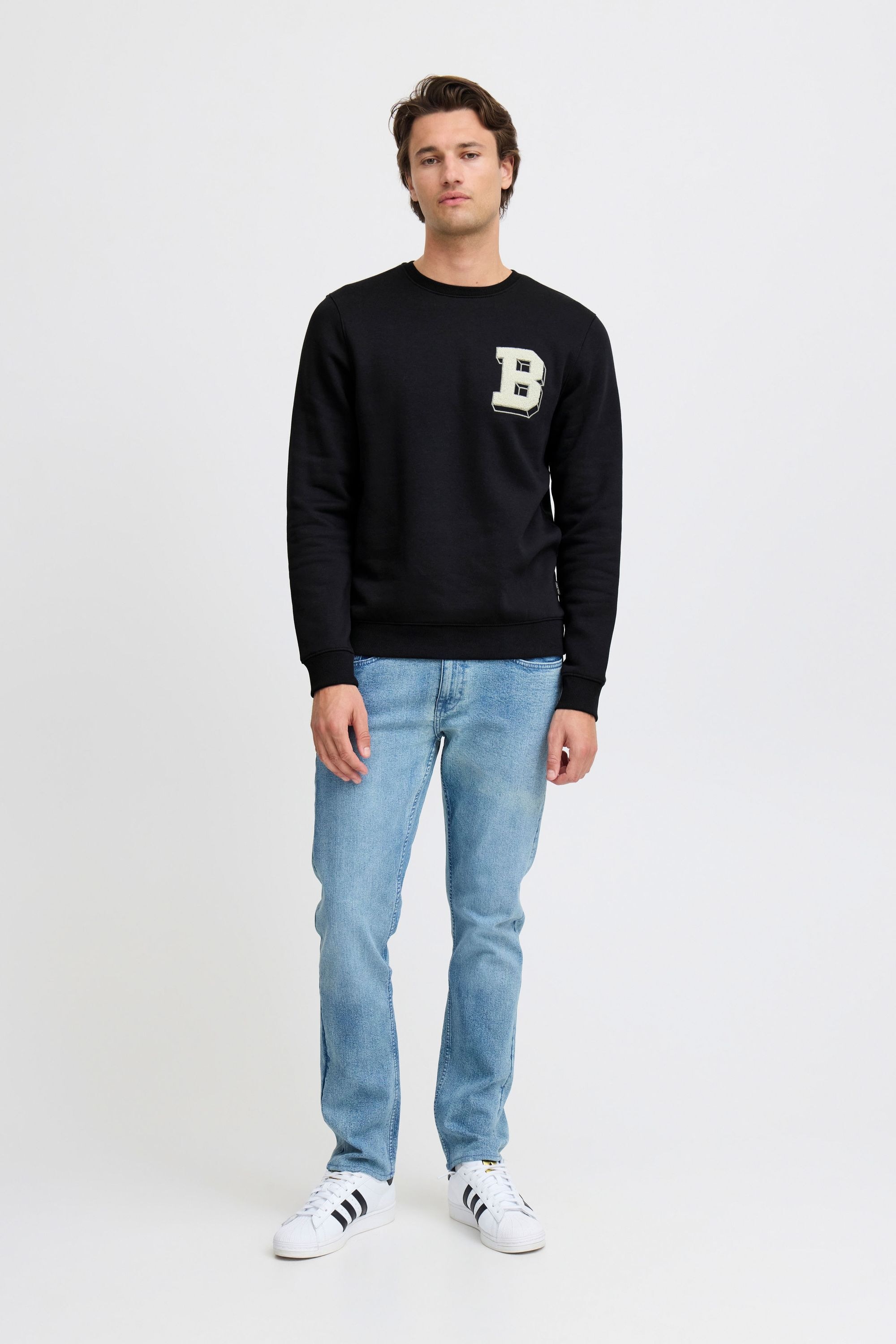 Thumbnail - Blend Rundhalspullover "BHSweatshirt" Lässiger Sweatpullover mit Print