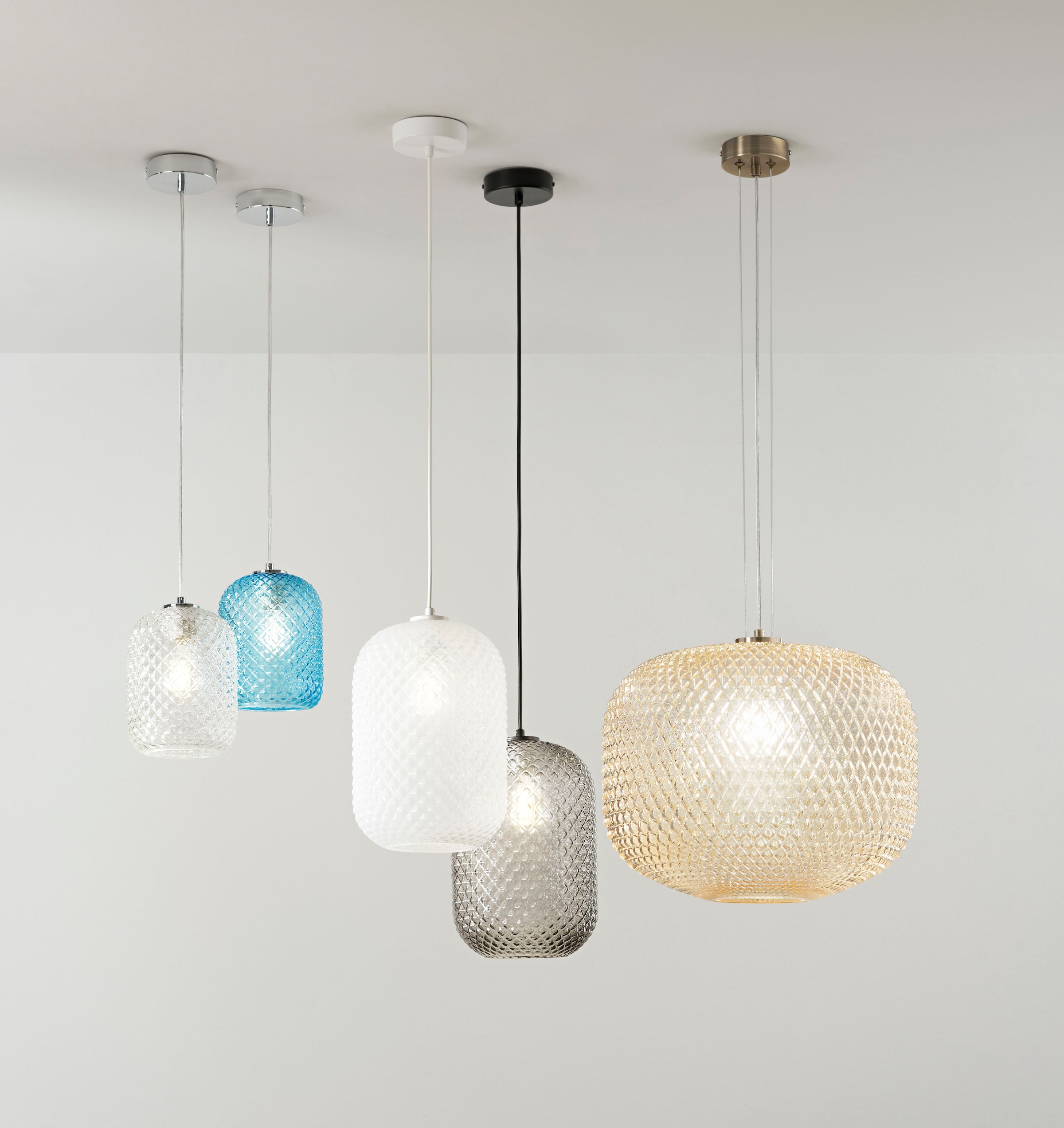 ECO-LIGHT Hängeleuchte »Ashford«, Leuchtmittel E27 | Leuchtmittel wechselbar