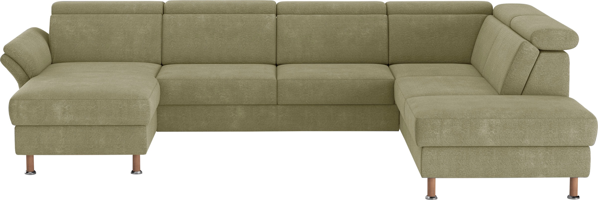 Home affaire Wohnlandschaft "Calypso U-Form" wahlweise mit motorischer Rela günstig online kaufen